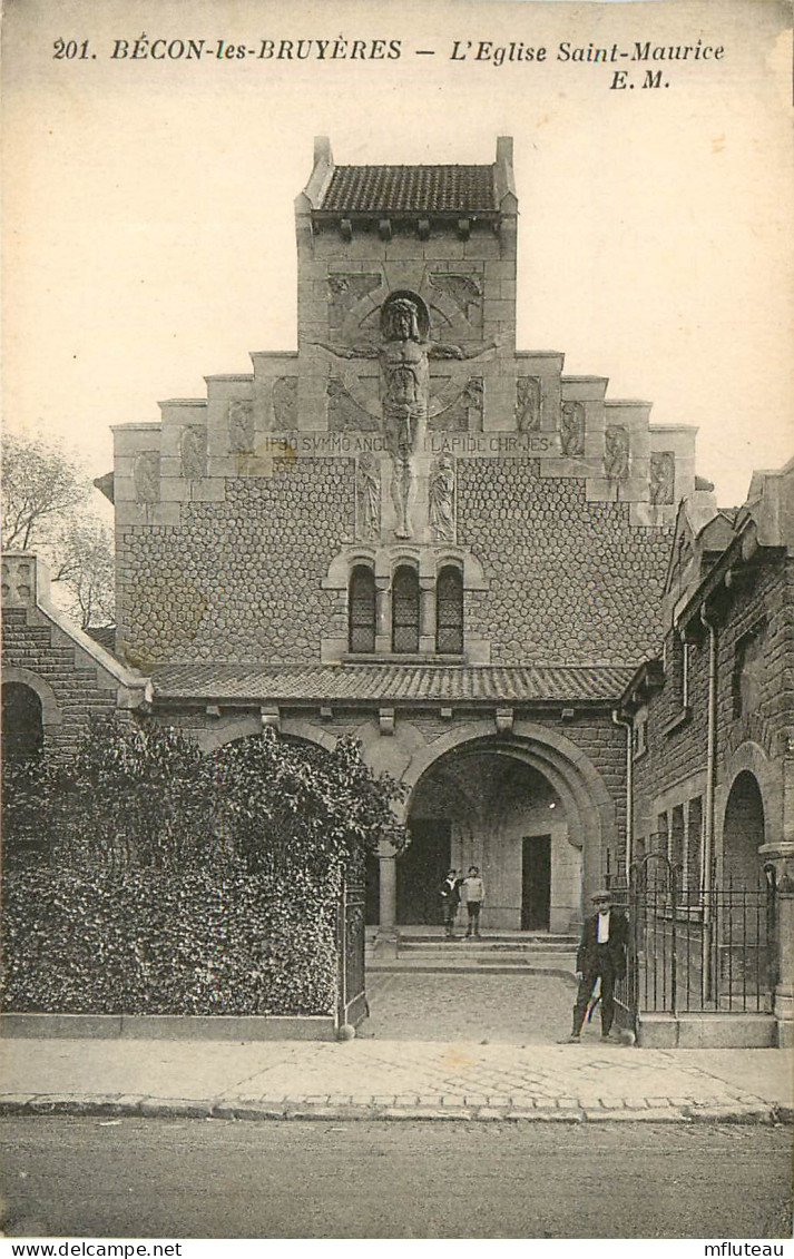 92* COURBEVOIE - BECON LES BRUYERES Eglise St Maurice    RL10.0337 - Courbevoie