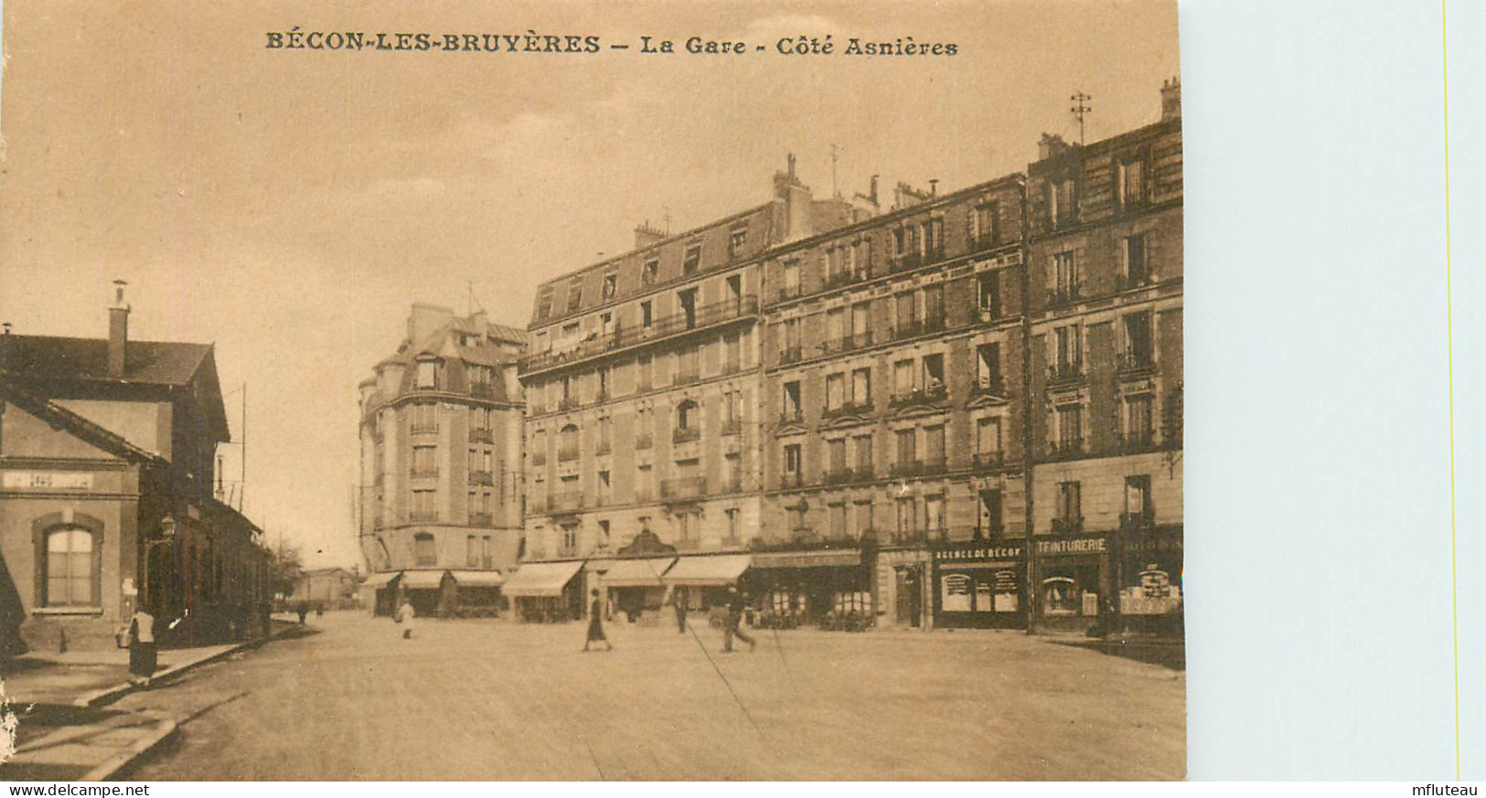 92* BECON LES BRUYERES   La Gare    RL10.0302 - Otros & Sin Clasificación