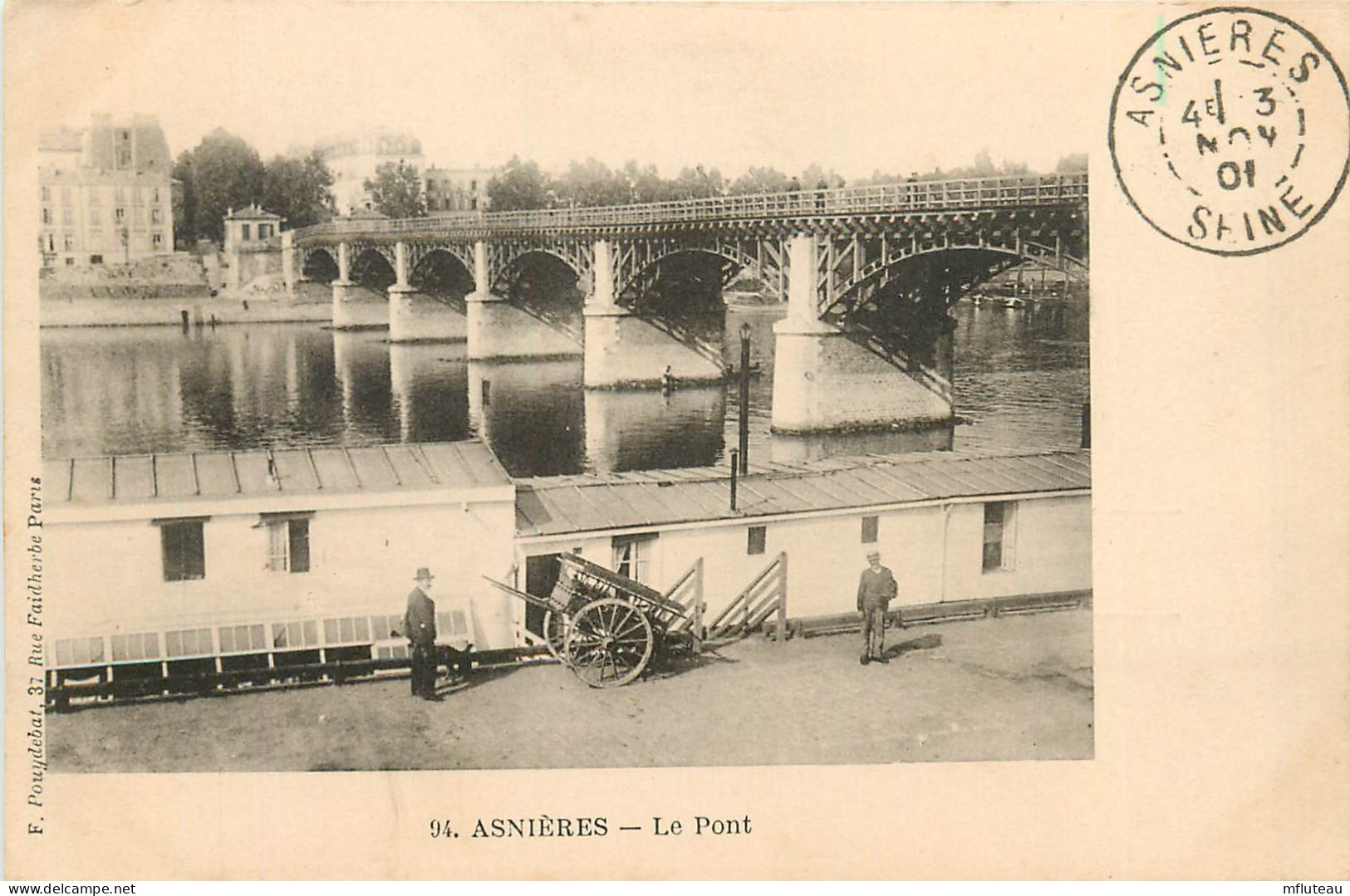 92* ASNIERES   Le Pont   RL10.0274 - Asnieres Sur Seine