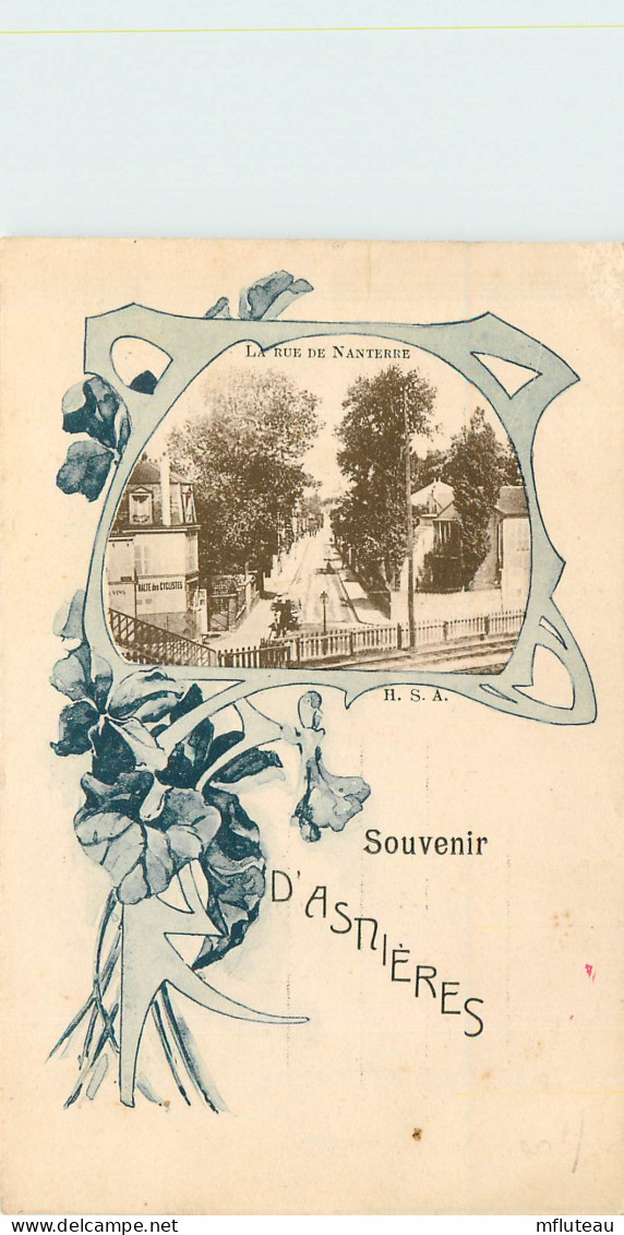 92* ASNIERES Souvenir     RL10.0270 - Asnieres Sur Seine