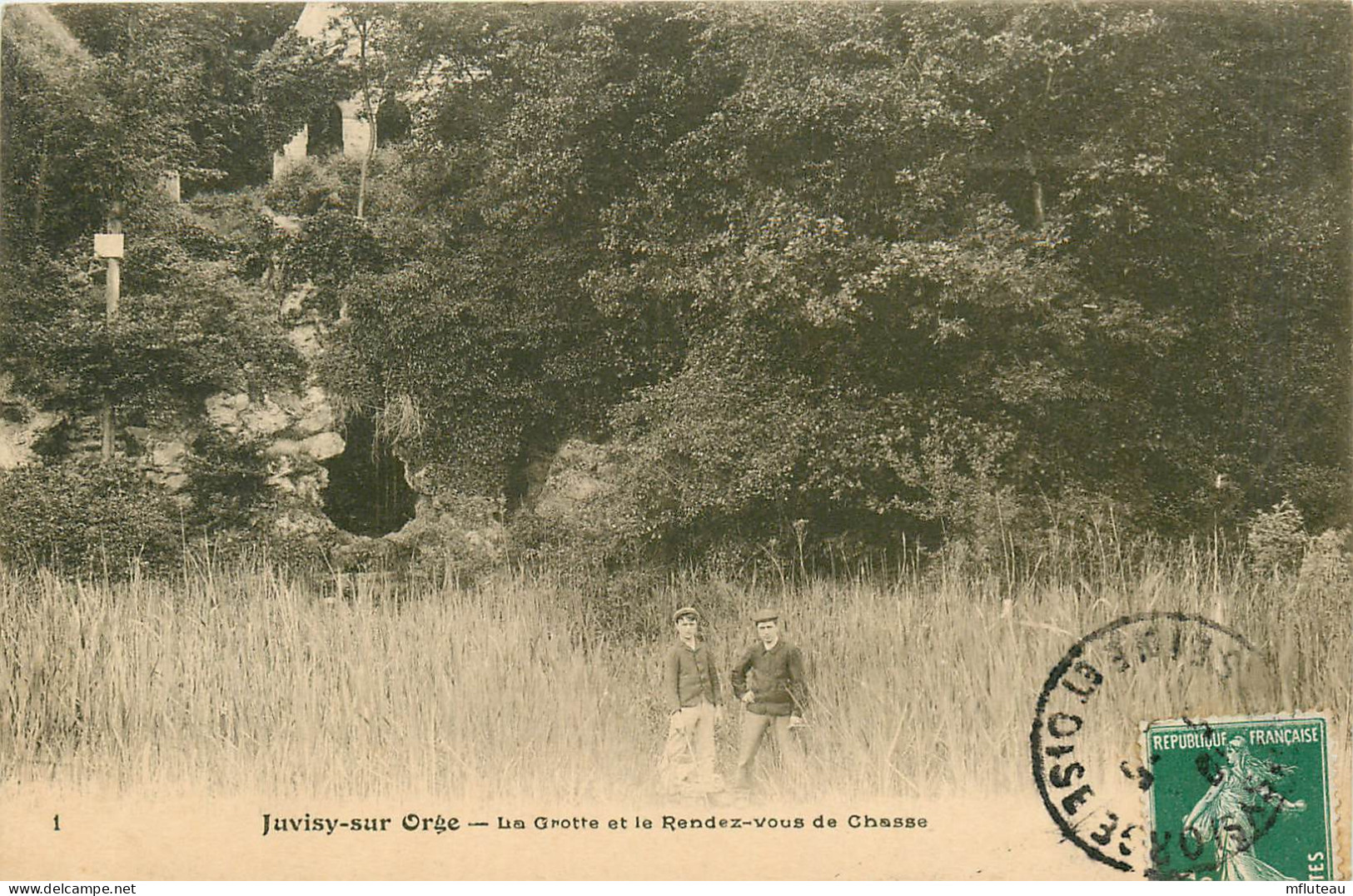 91* JUVIGNY SUR ORGE La Grotte Et Le   RDV De Chasse  RL10.0259 - Sonstige & Ohne Zuordnung