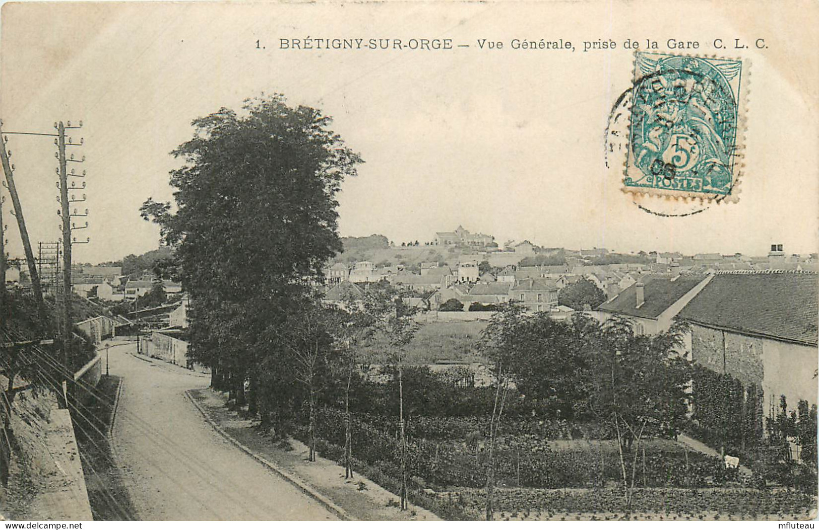 91* BRETIGNY SUR ORGE Vue Generale  Prise De La Gare     RL10.0229 - Bretigny Sur Orge