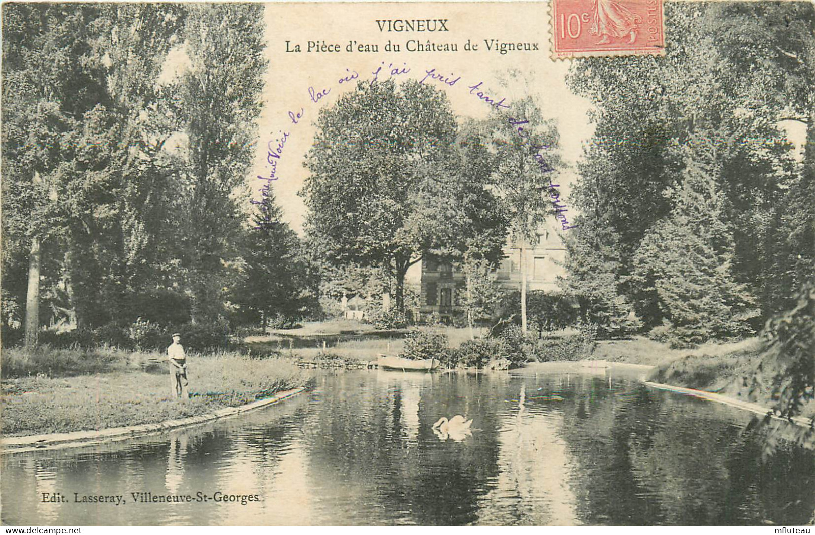 91* VIGNEUX   Piece D Eau Du Chateau     RL10.0202 - Vigneux Sur Seine