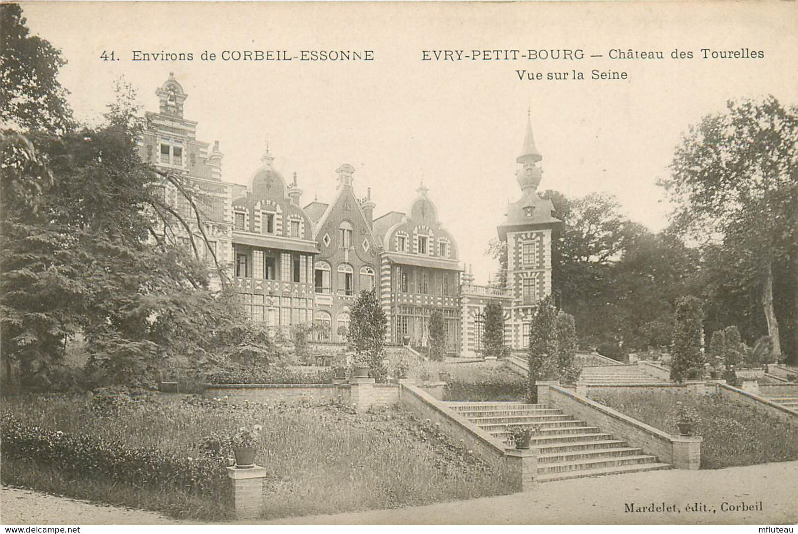 91* EVRY-PETIT-BOURG  Chateau Des Tourells  RL10.0195 - Evry