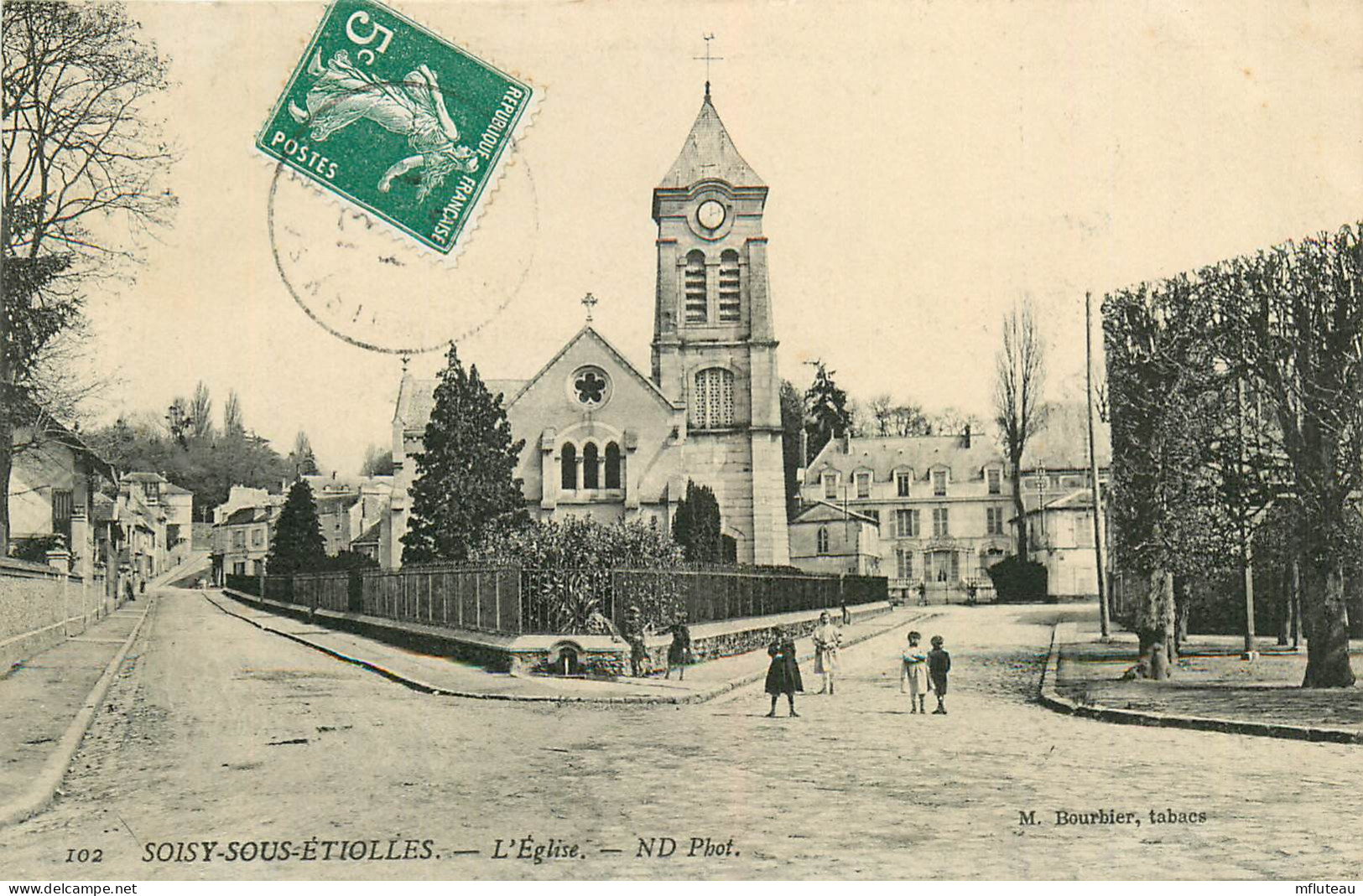 91* SOISY SOUS ETIOLLES  Eglise     RL10.0104 - Other & Unclassified