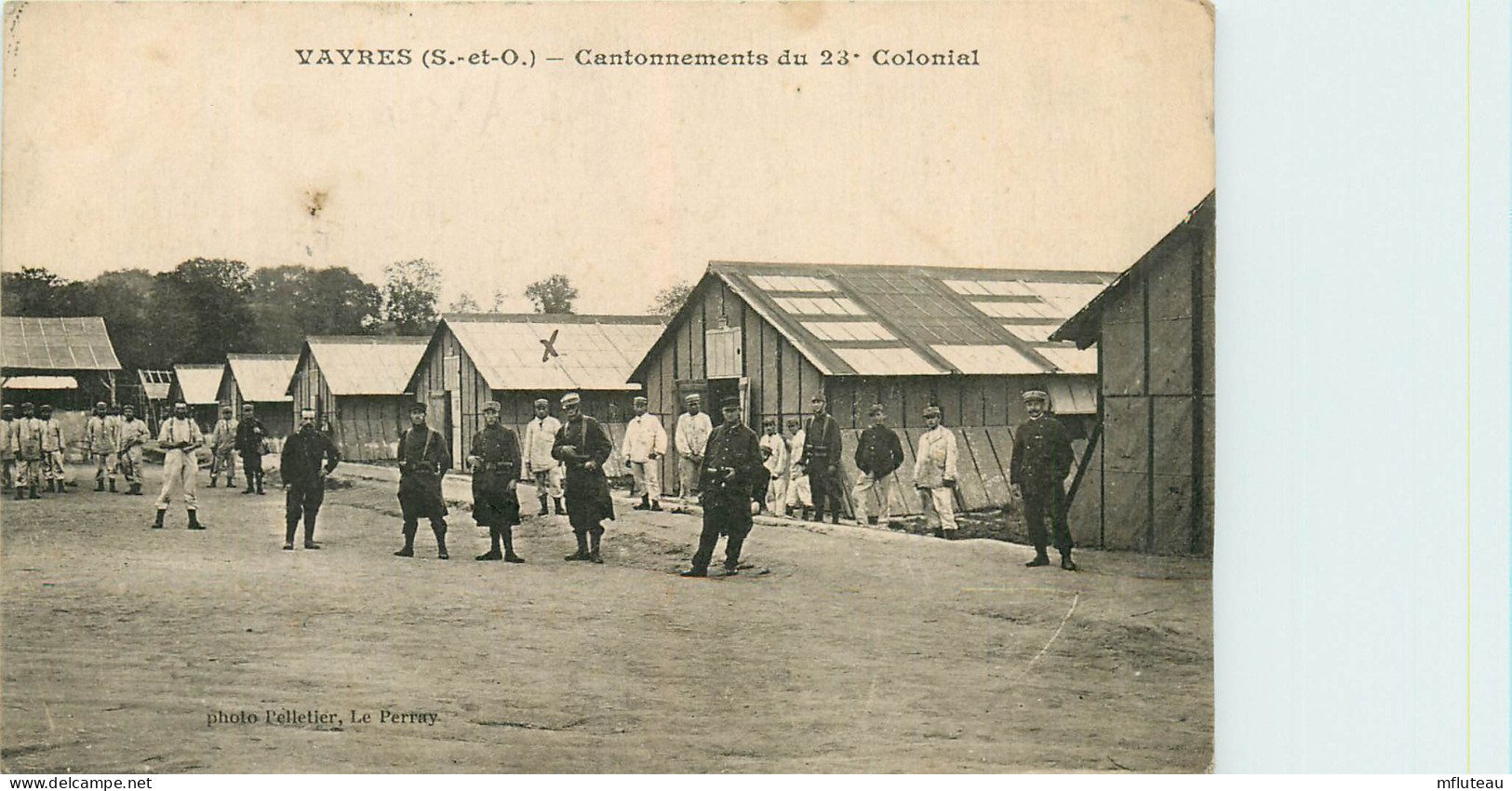 91* VAYRES  Cantonnements 23e Colonial   RL10.0098 - Barracks