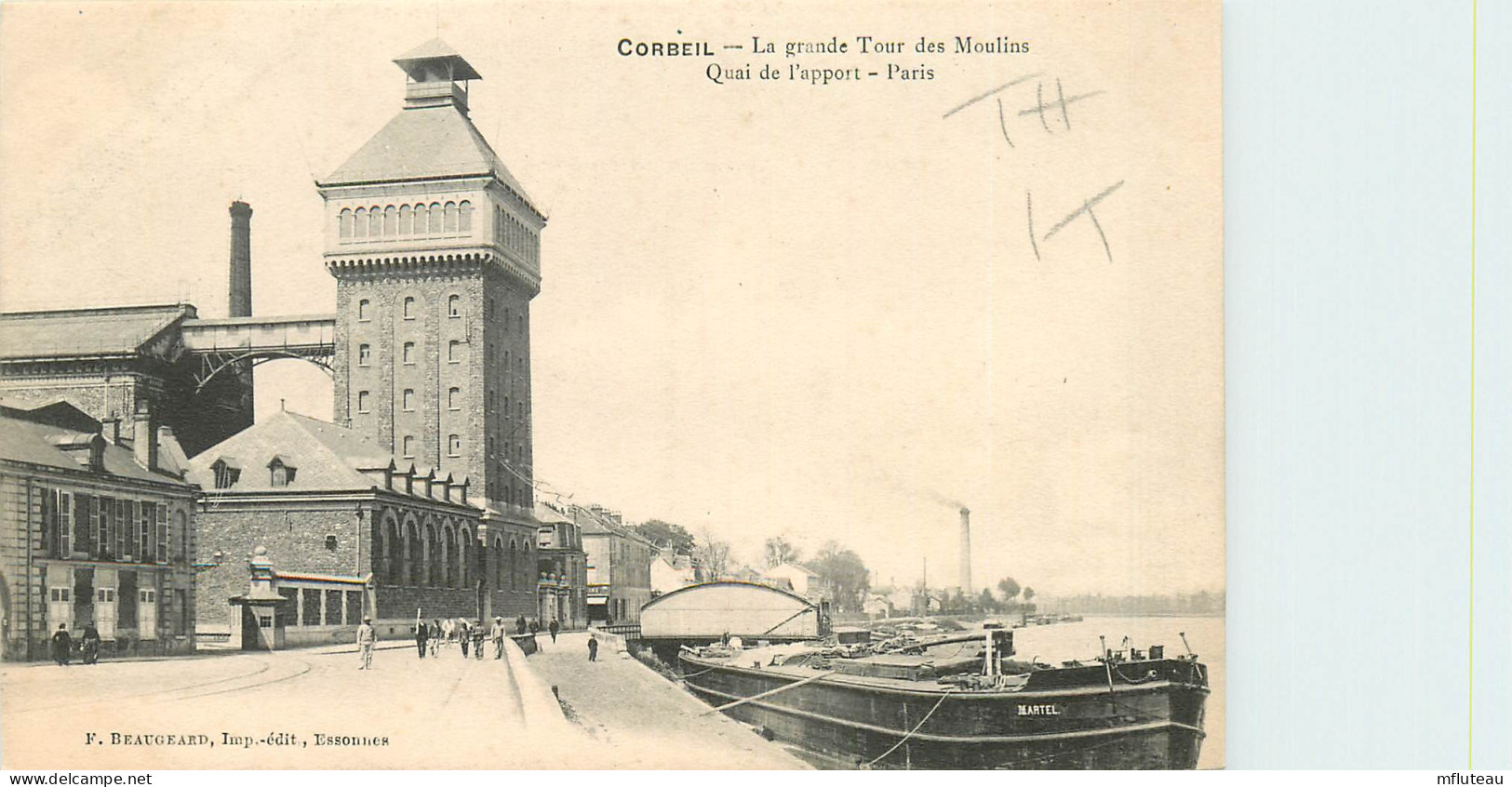 91*  CORBEIL  Grande Tour Des Moulins  RL10.0048 - Corbeil Essonnes