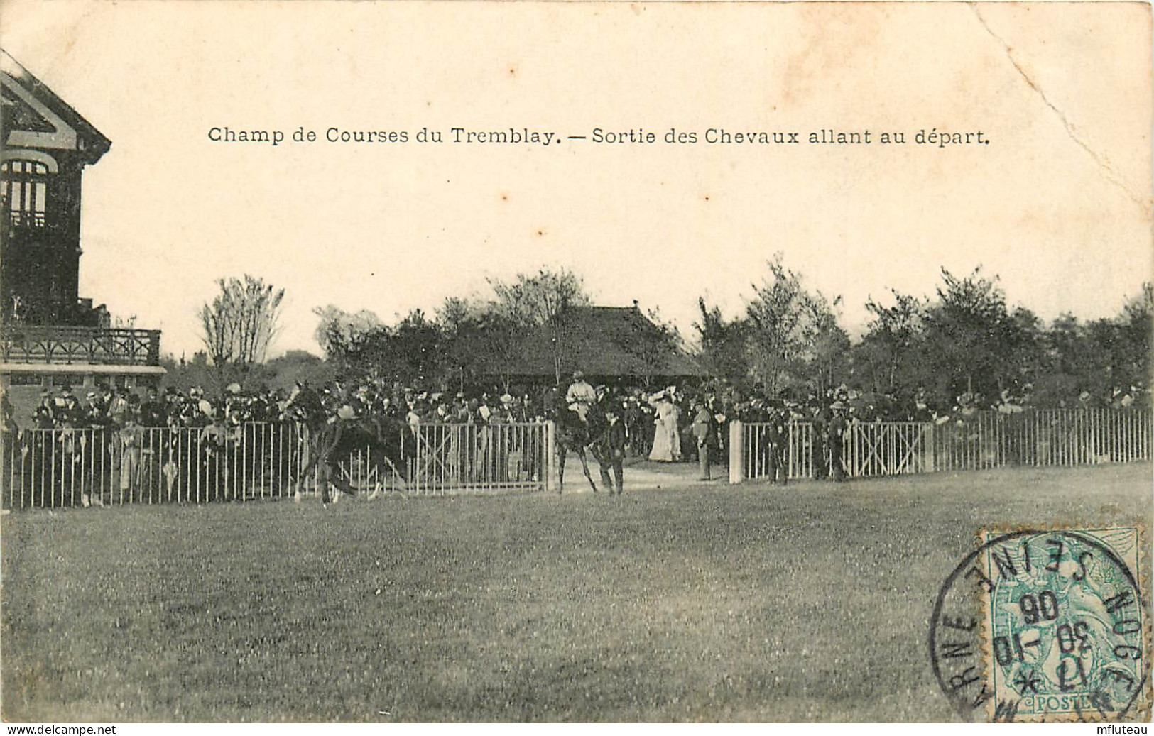 94* LE TREMBLAY   Courses  -sortie Des Chevaux      RL10.1175 - Autres & Non Classés