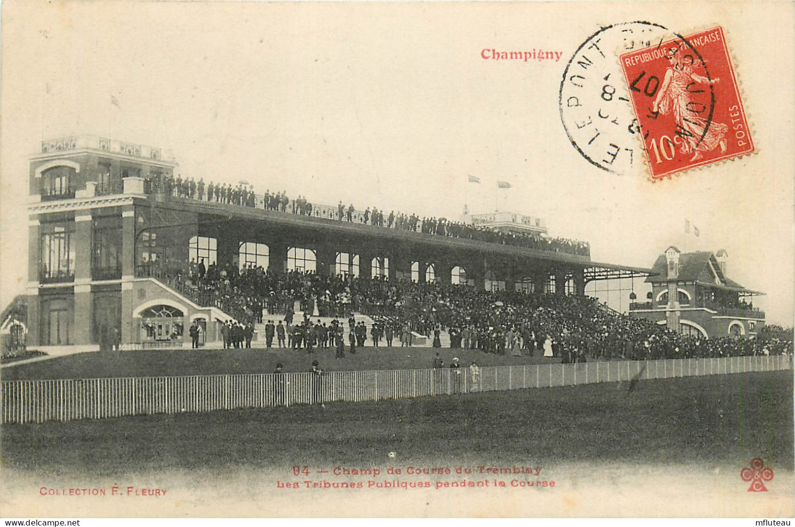 94* LE TREMBLAY Champ De Courses  -tribunes Publiques     RL10.1151 - Other & Unclassified