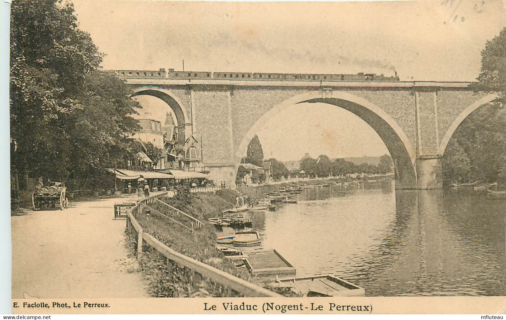 94* NOGENT  LE PERREUX  Viaduc        RL10.1124 - Nogent Sur Marne