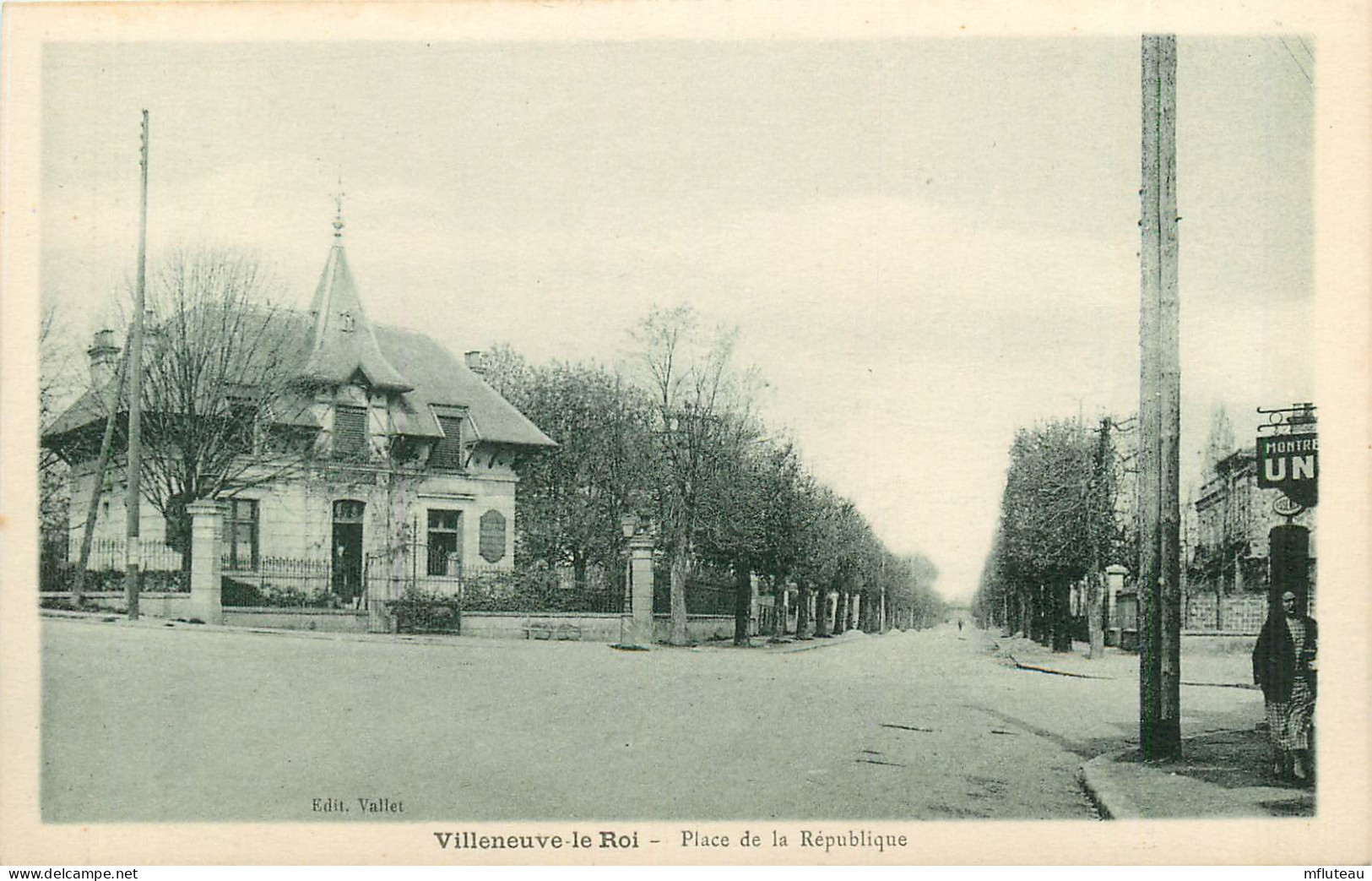 94* VILLENEUVE LE ROI  Place De La Republique       RL10.1093 - Villeneuve Le Roi
