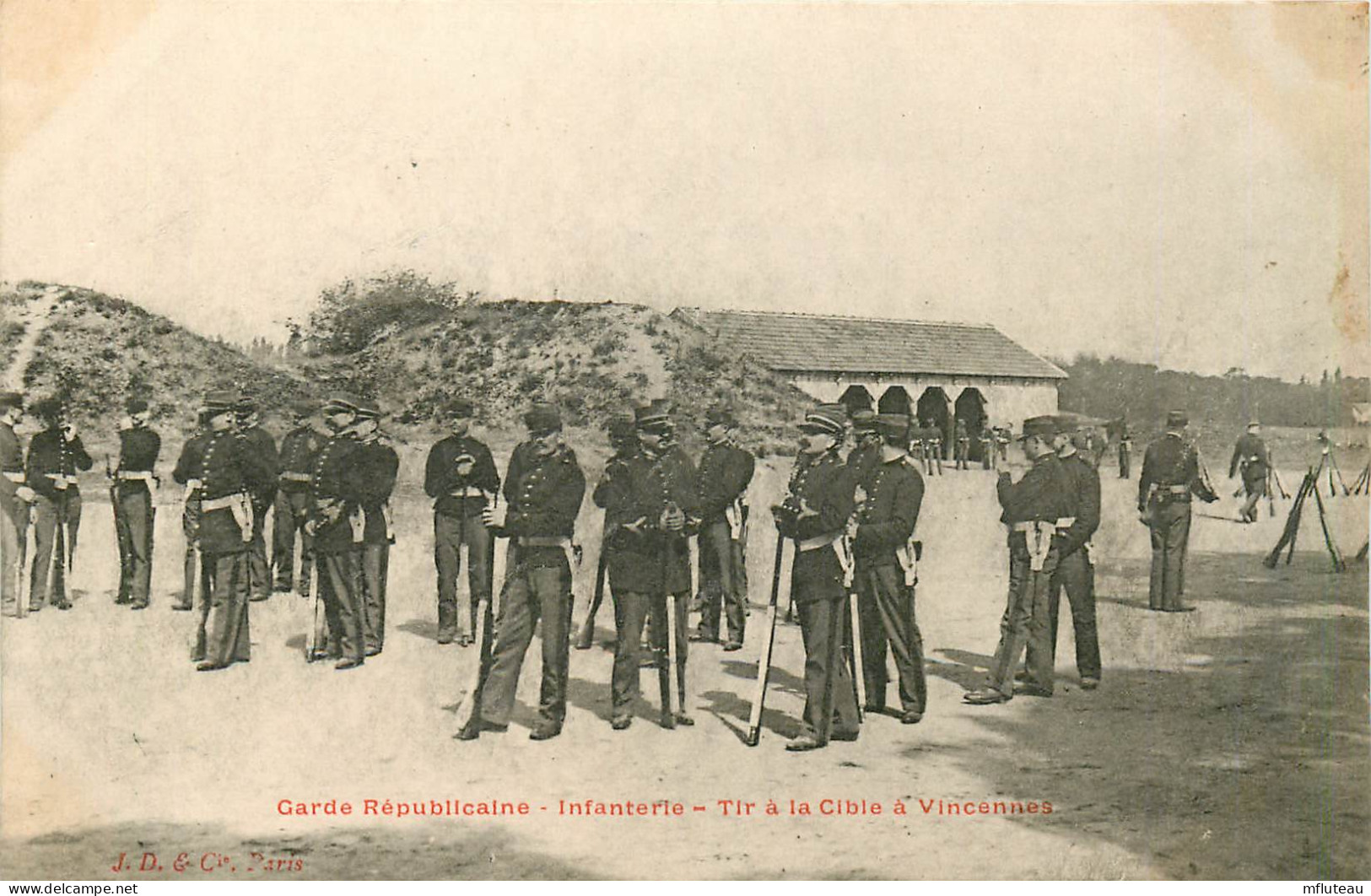 94* VINCENNES Garde Republicaine  Tir A La Cible         RL10.1077 - Police - Gendarmerie