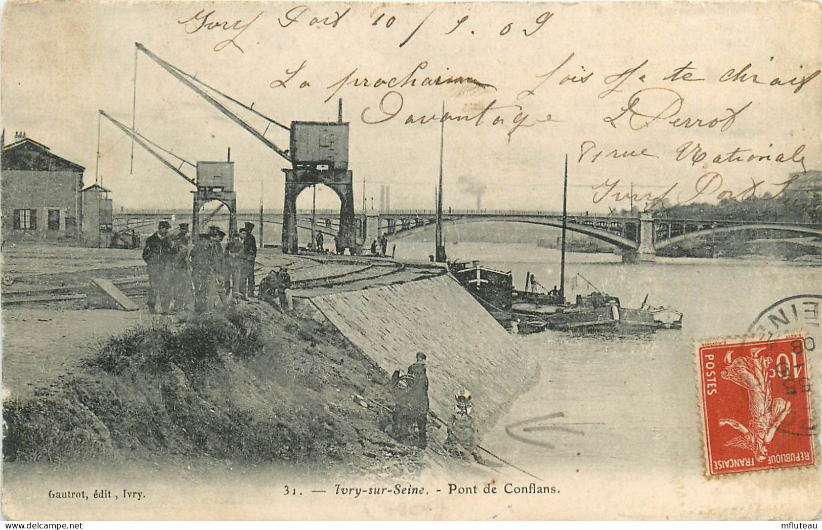 94* IVRY S/SEINE  Pont De Conflans         RL10.1068 - Ivry Sur Seine