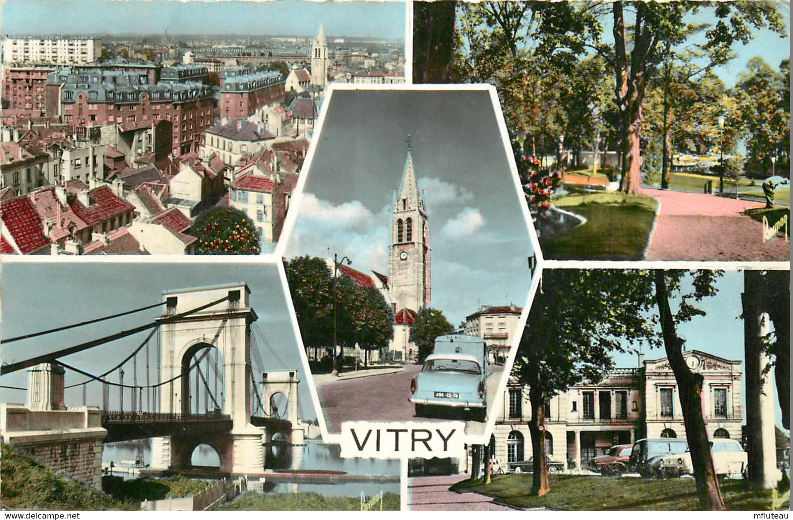 94* VITRY Multivues  - (CPSM 9x14cm)         RL10.1053 - Vitry Sur Seine