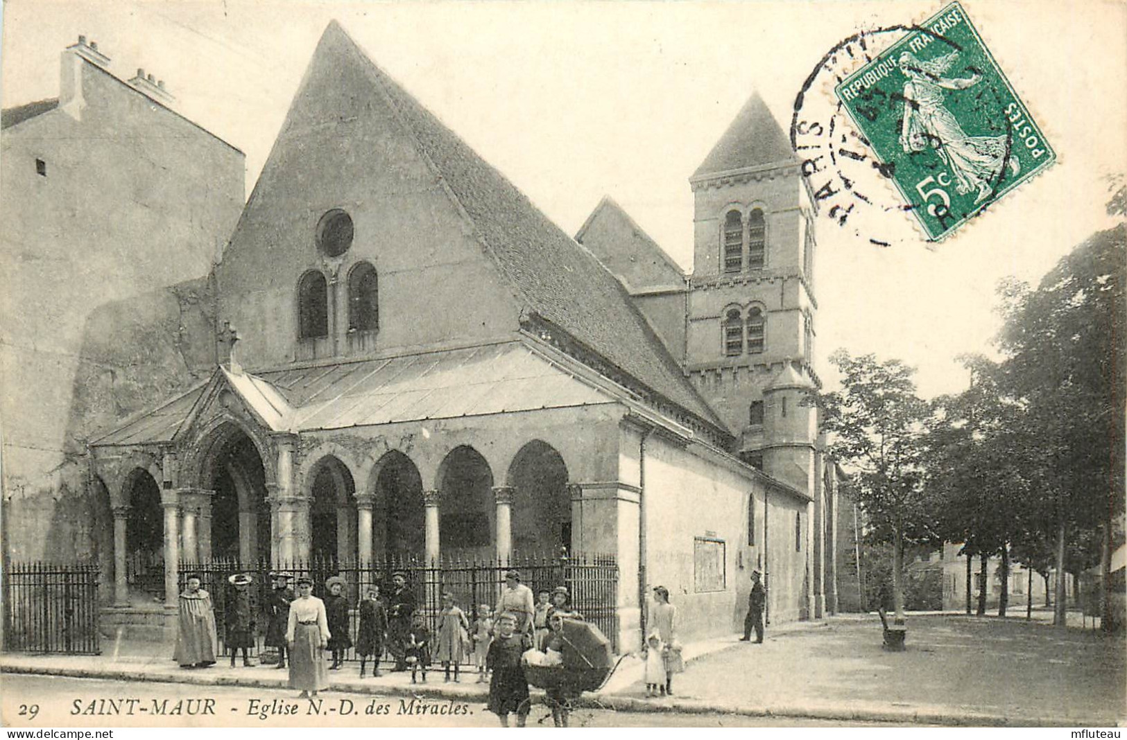 94* ST MAUR Eglise ND Des Miracles         RL10.1013 - Saint Maur Des Fosses