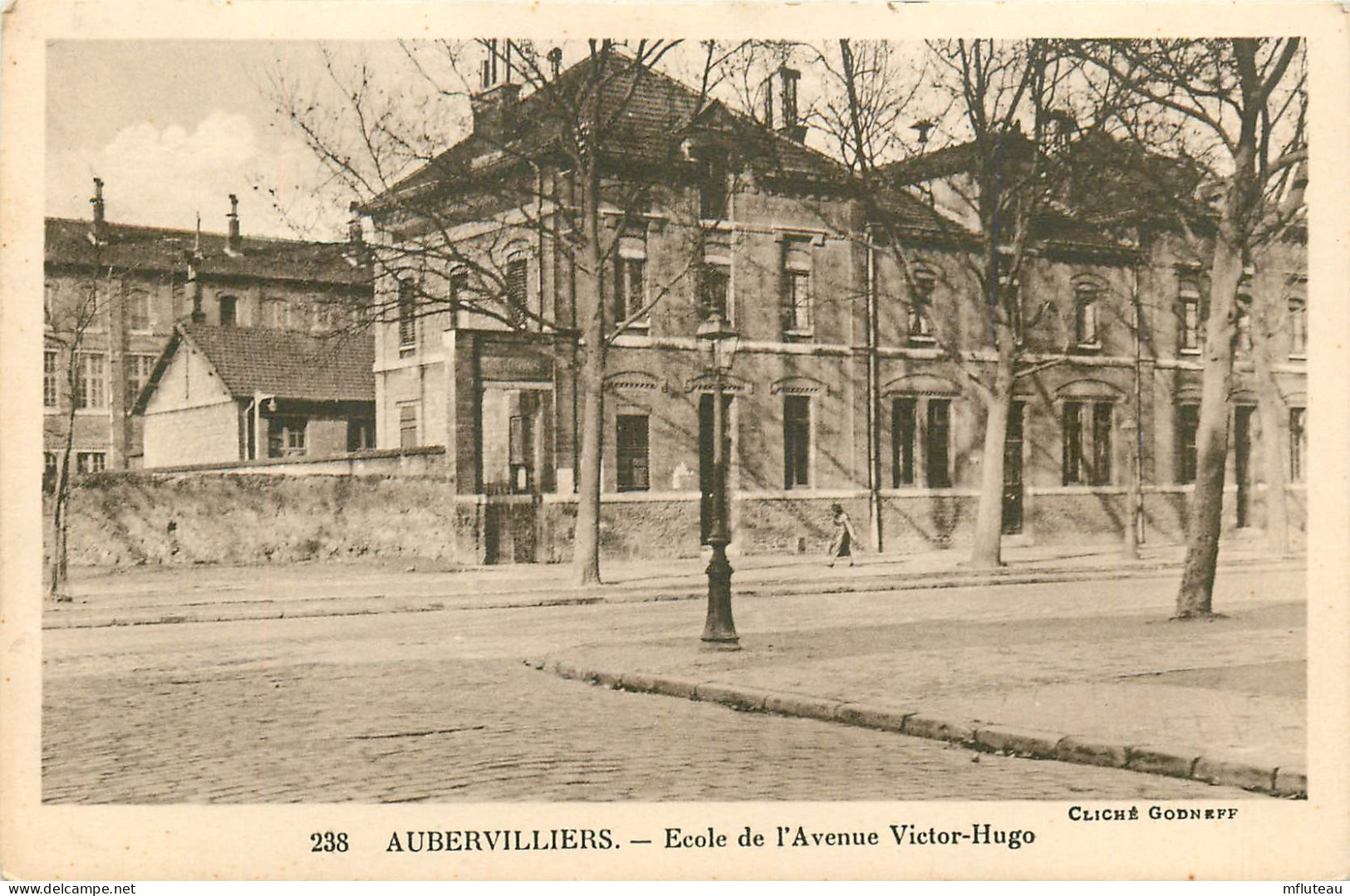 93* AUBERVILLIERS Ecole De L Av Victor Hugo        RL10.0955 - Aubervilliers