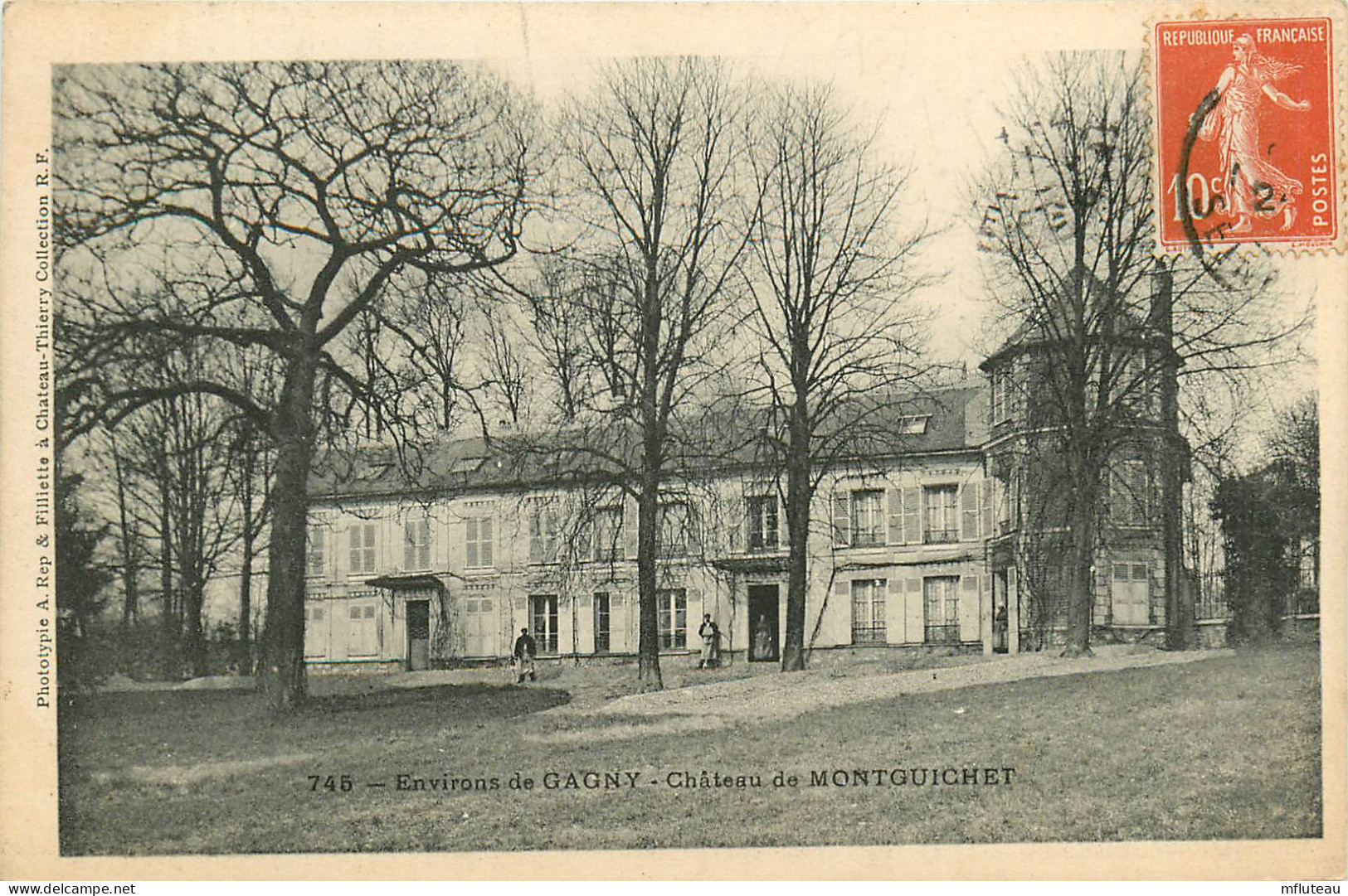 93* GAGNY   Chateau De Montguichet       RL10.0943 - Gagny