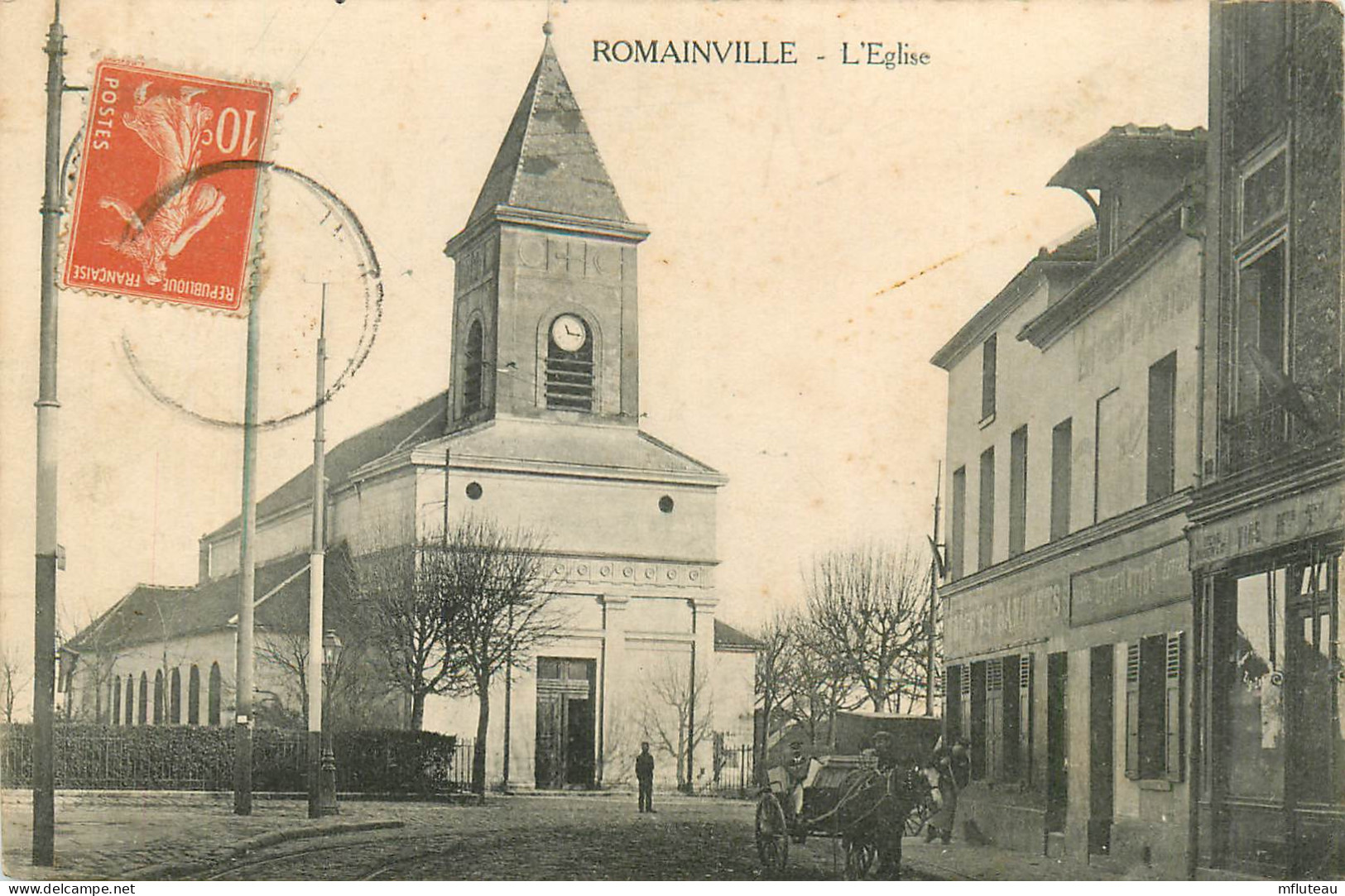 93* ROMAINVILLE  Eglise        RL10.0937 - Romainville