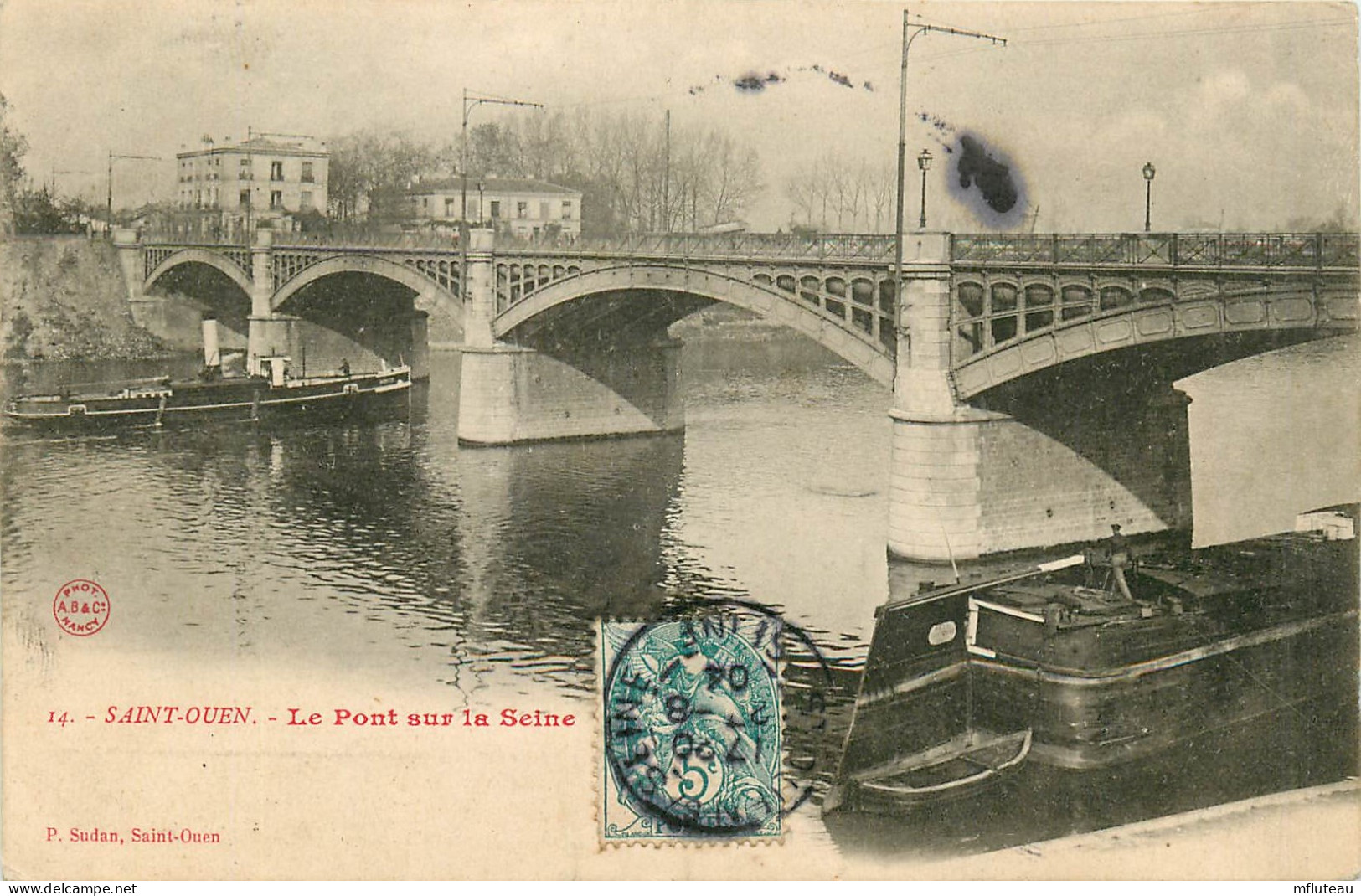 93* ST OUEN  Pont Sur La Seine     RL10.0872 - Saint Ouen
