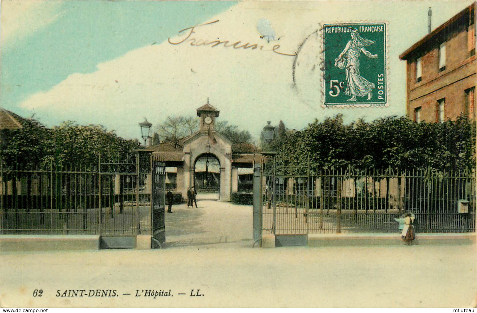 93* ST DENIS   L Hopital     RL10.0824 - Saint Denis