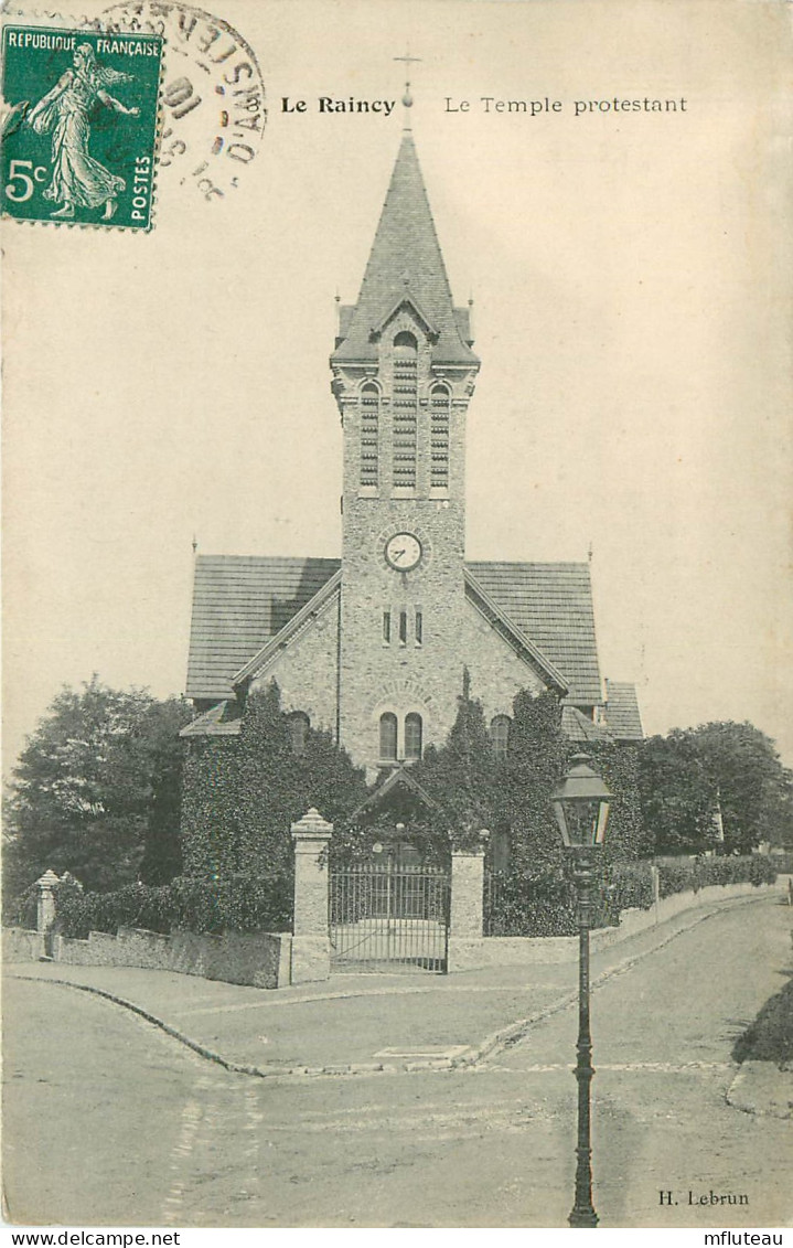 93* LE RAINCY  Temple Protestant     RL10.0814 - Le Raincy