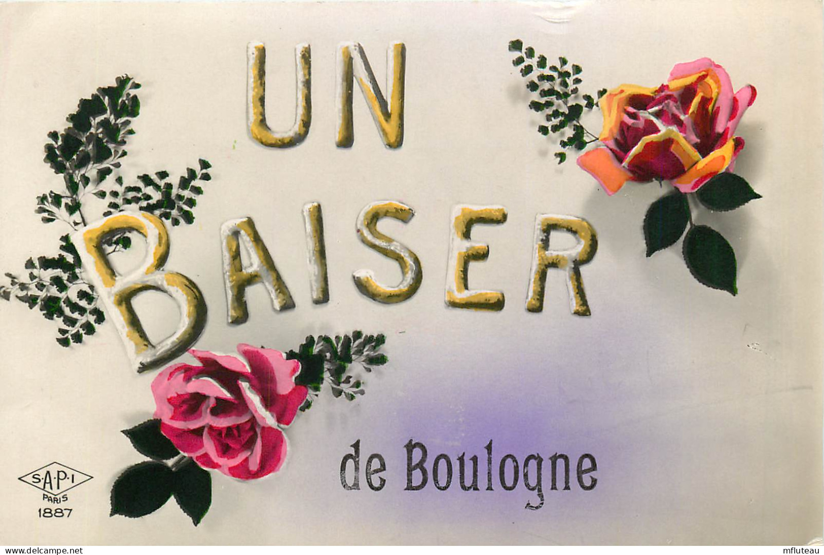 92* BOULOGNE Un Baiser       RL10.0760 - Boulogne Billancourt