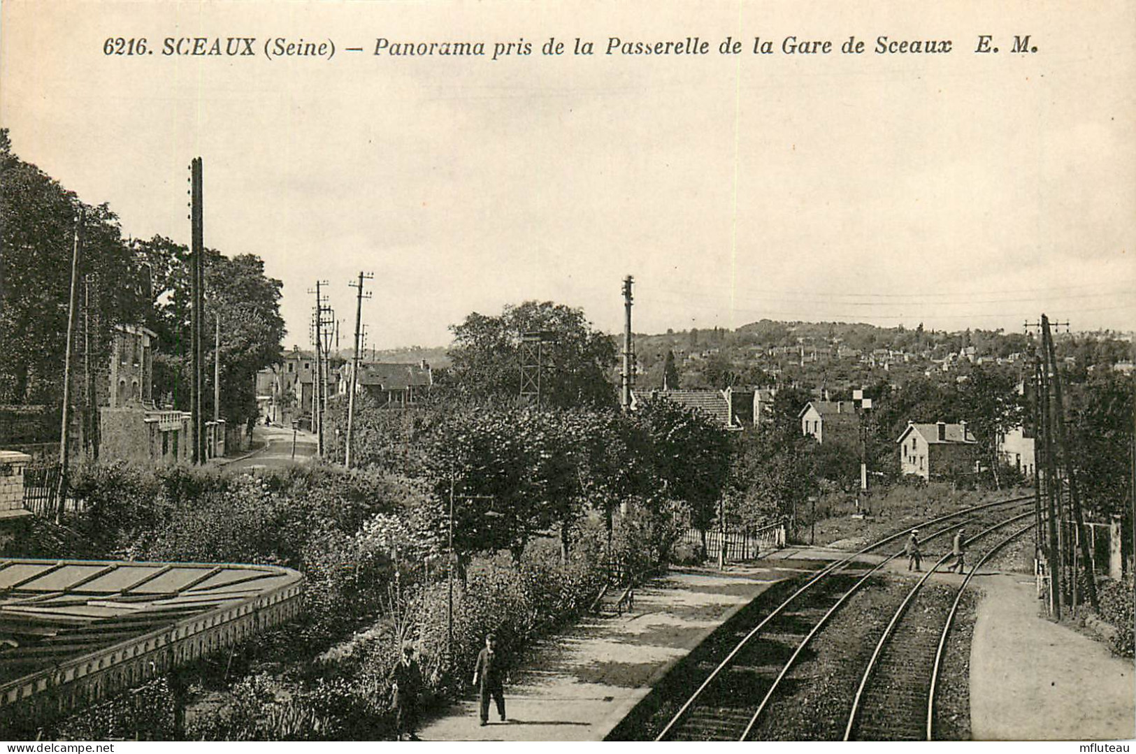 92* SCEAUX  Vue Generale  Prise De La Passerelle     RL10.0697 - Sceaux