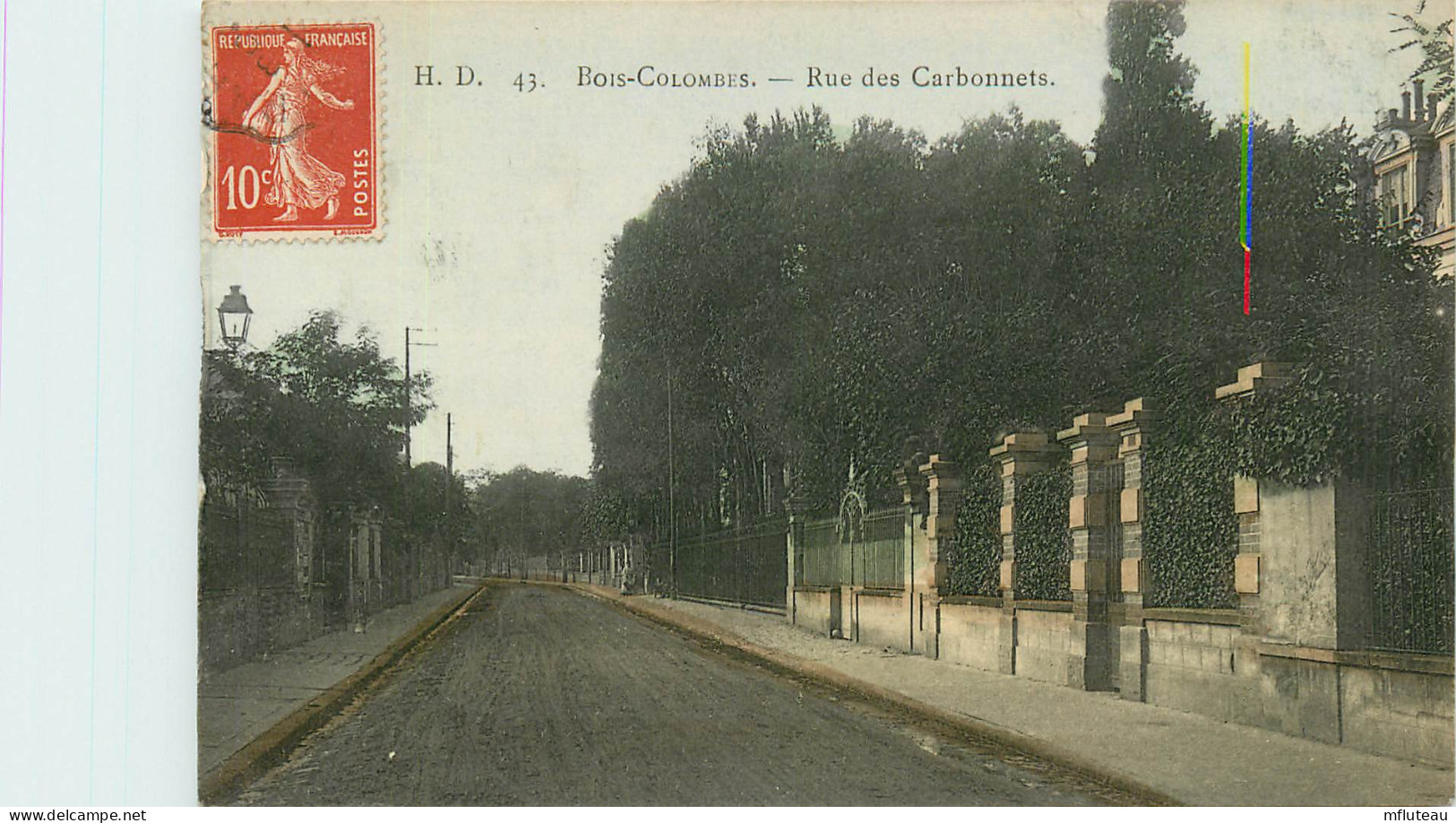 92* BOIS COLOMBES Rue Des Carbonnets      RL10.0666 - Andere & Zonder Classificatie