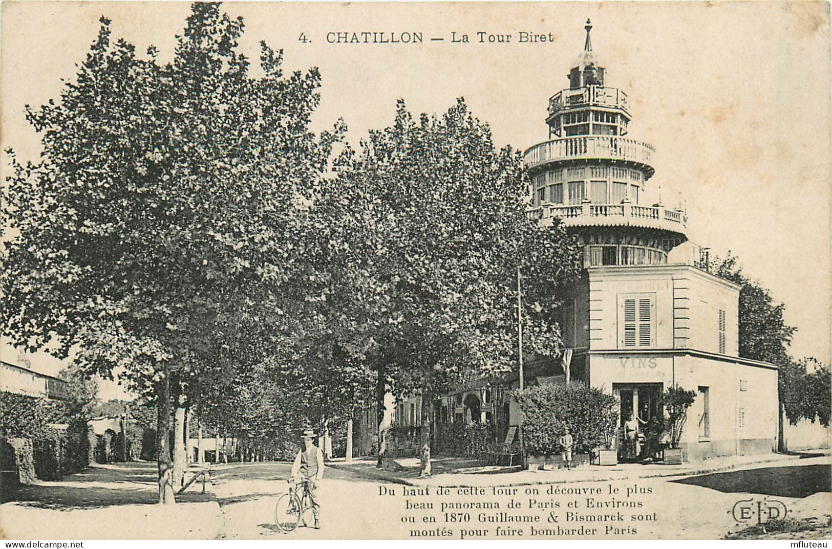92* CHATILON  La Tour Biret       RL10.0655 - Châtillon