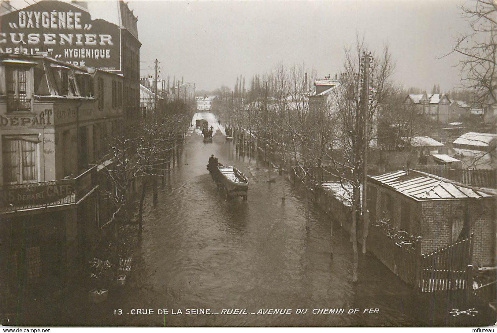 92* RUEIL Crue  -   Av Du Chemin De Fer   RL10.0647 - Rueil Malmaison