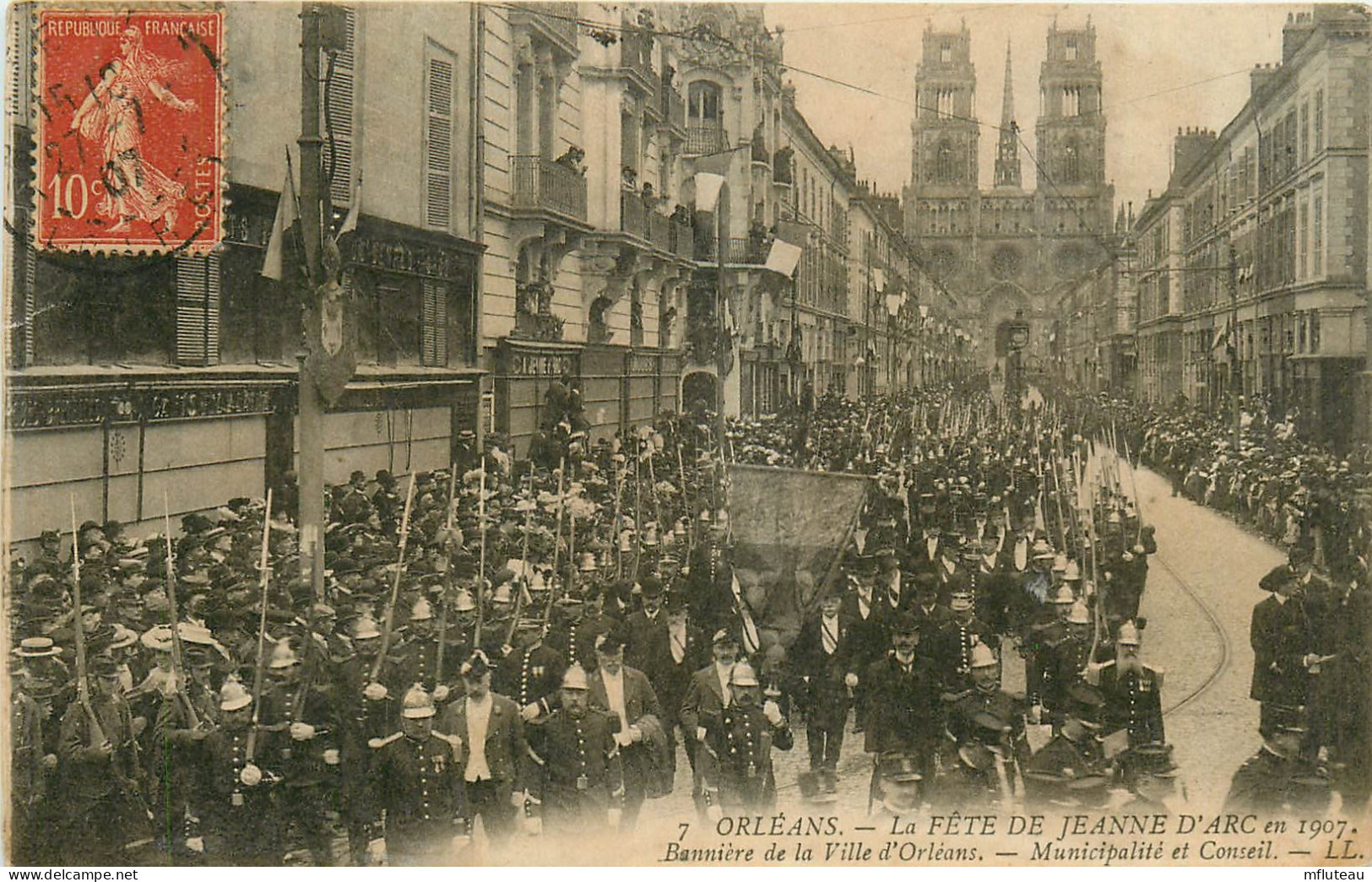 45* ORLEANS -  Fete Jeanne D Arc  La Municipalite Et Conseil RL11.0292 - Orleans