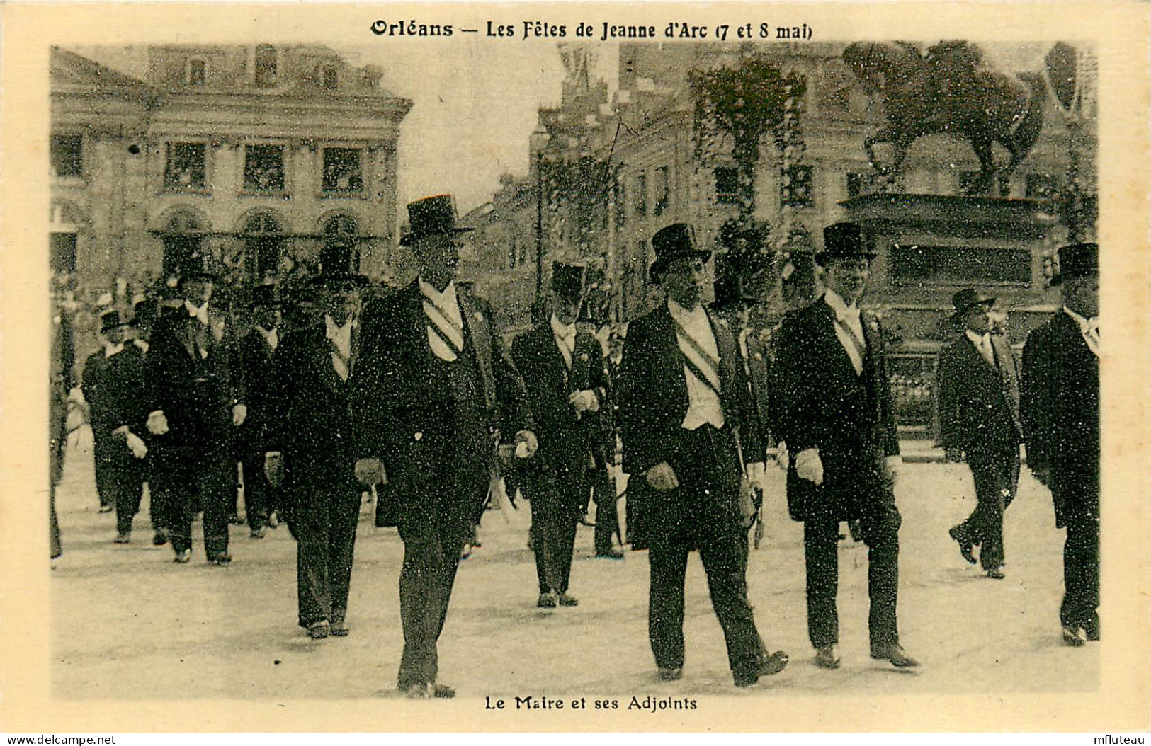 45* ORLEANS -  Fete Jeanne D Arc -  Le Maire Et Ses Adjoints    RL11.0289 - Orleans