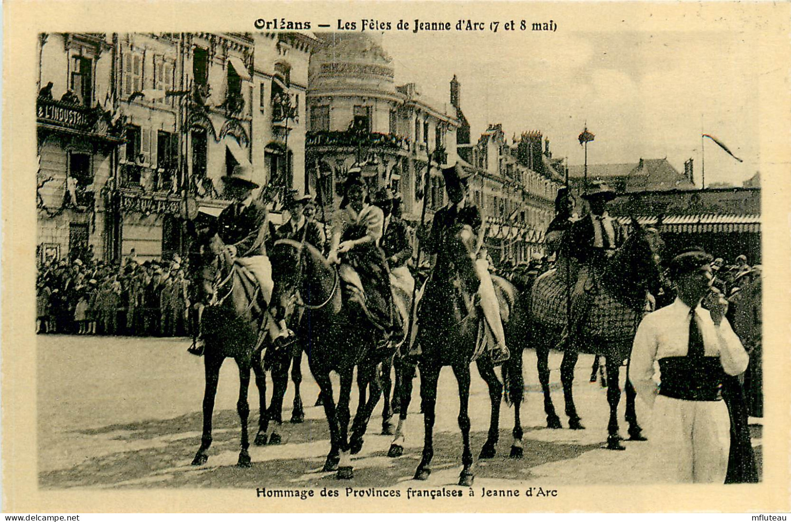 45* ORLEANS -  Fete Jeanne D Arc -  Hommage Des Provinces  RL11.0286 - Orleans