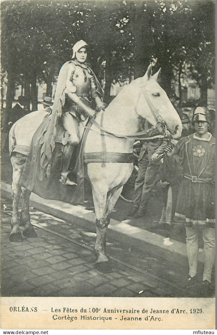 45* ORLEANS -  Fete 500e Anniversaire 1929 - Jeanne D Arc -   RL11.0281 - Orleans