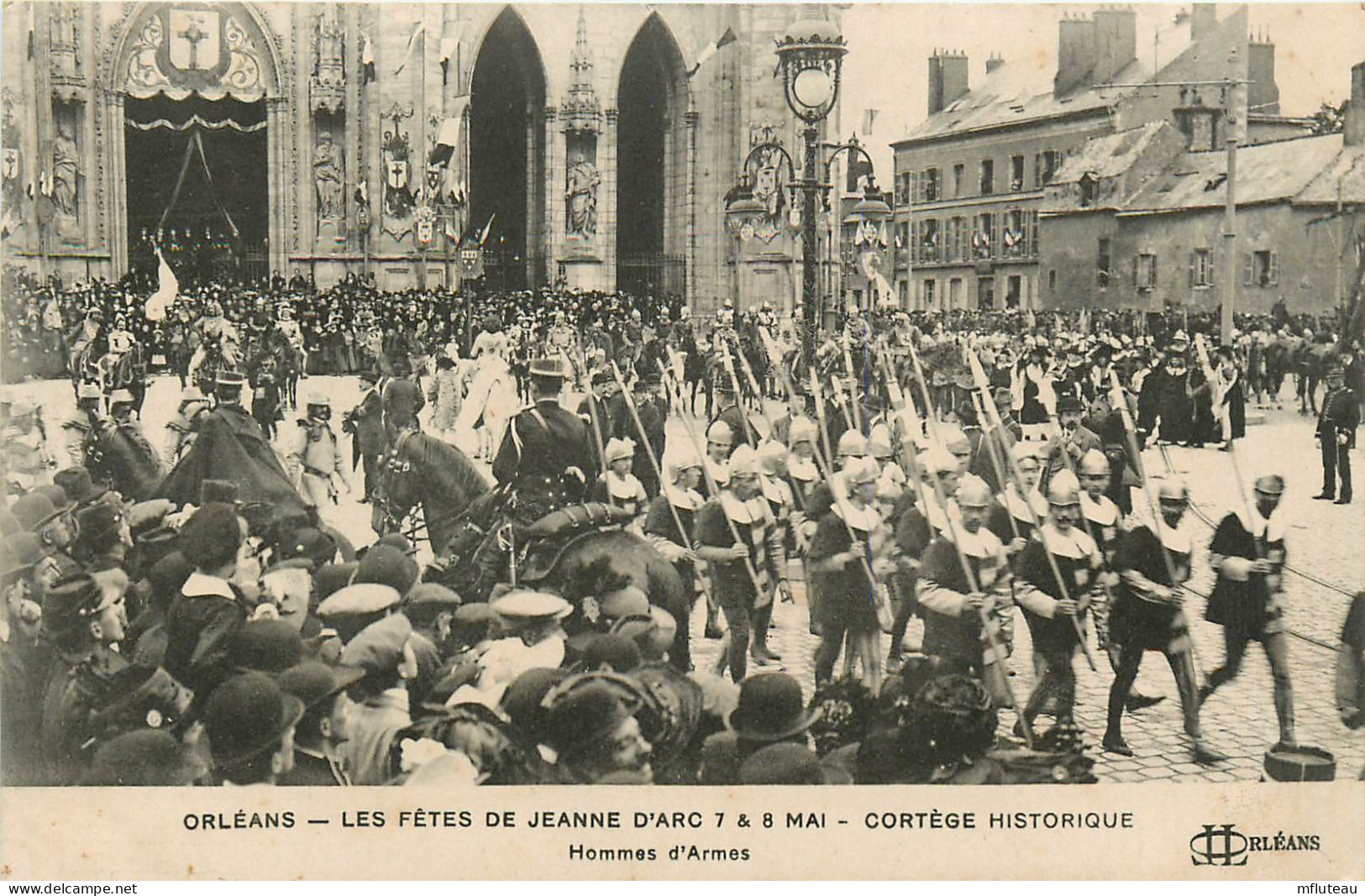 45* ORLEANS -  Fete Jeanne D Arc  Hommes D Armes     RL11.0255 - Orleans