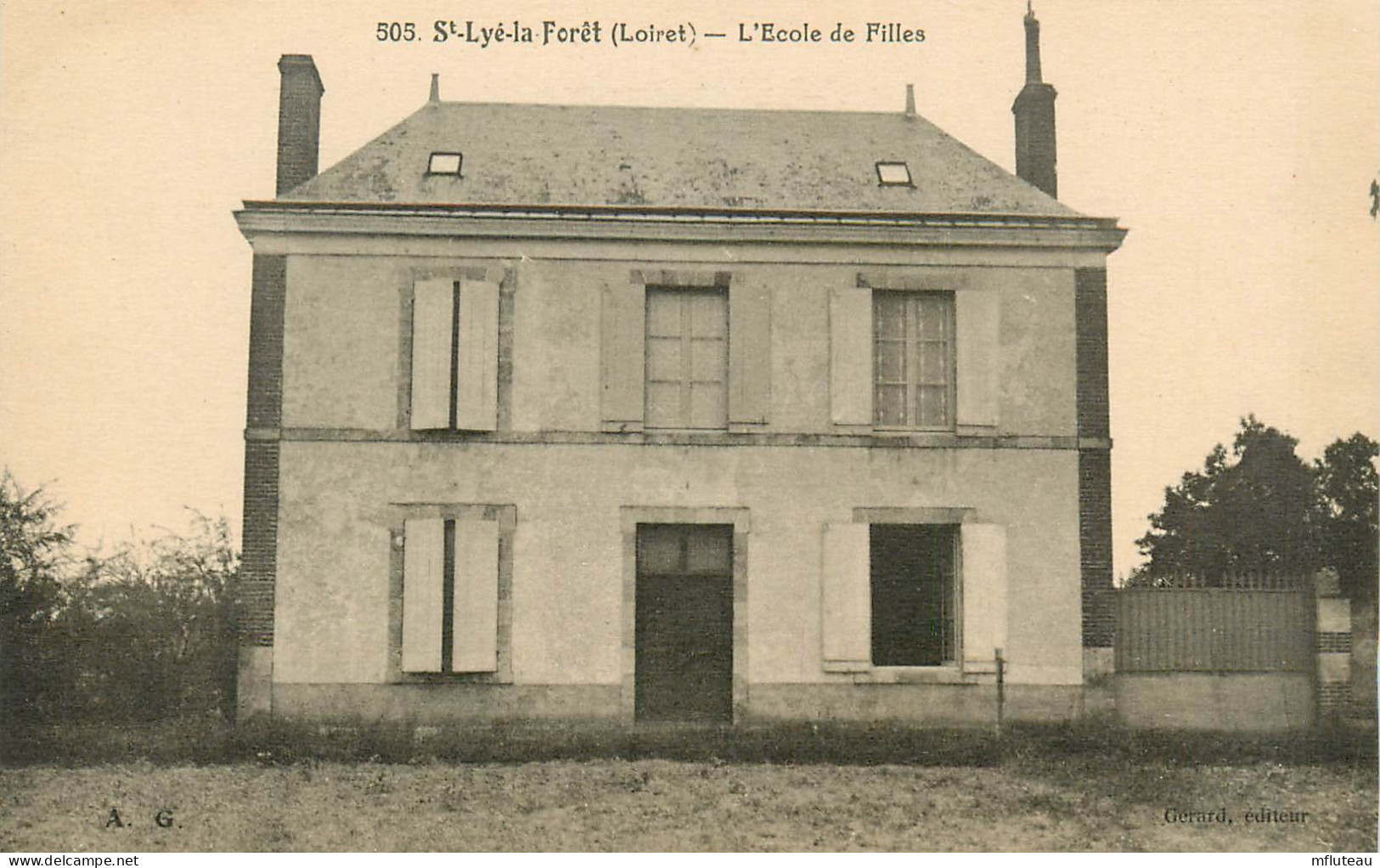 45* ST LYE LA FORET  Ecole De Filles     RL11.0234 - Autres & Non Classés