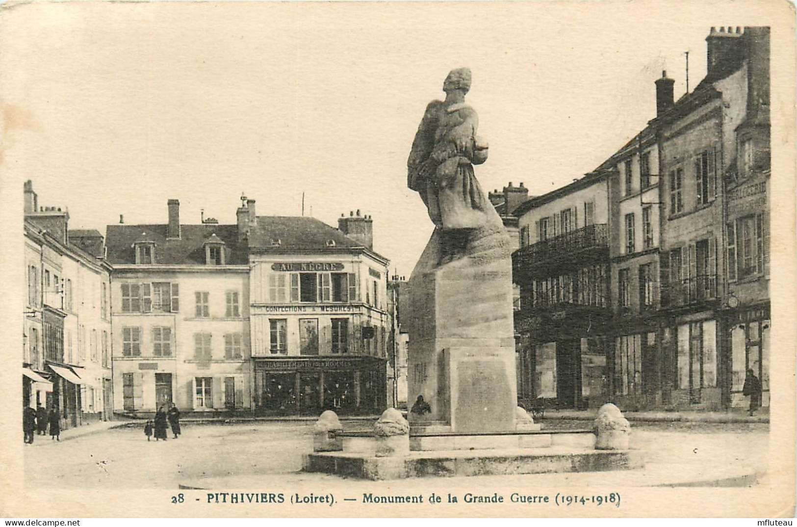 45* PITHIVIERS  Monument Grande Guerre      RL11.0209 - Pithiviers