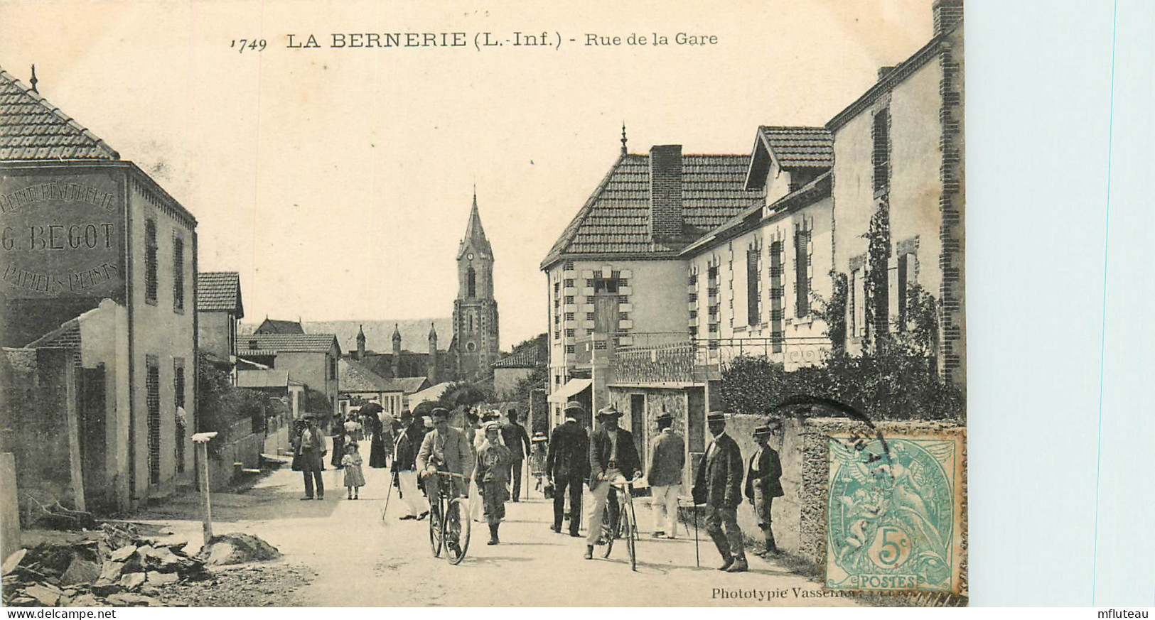 44* LA BERNERIE Rue De La Gare      RL11.0202 - La Bernerie-en-Retz