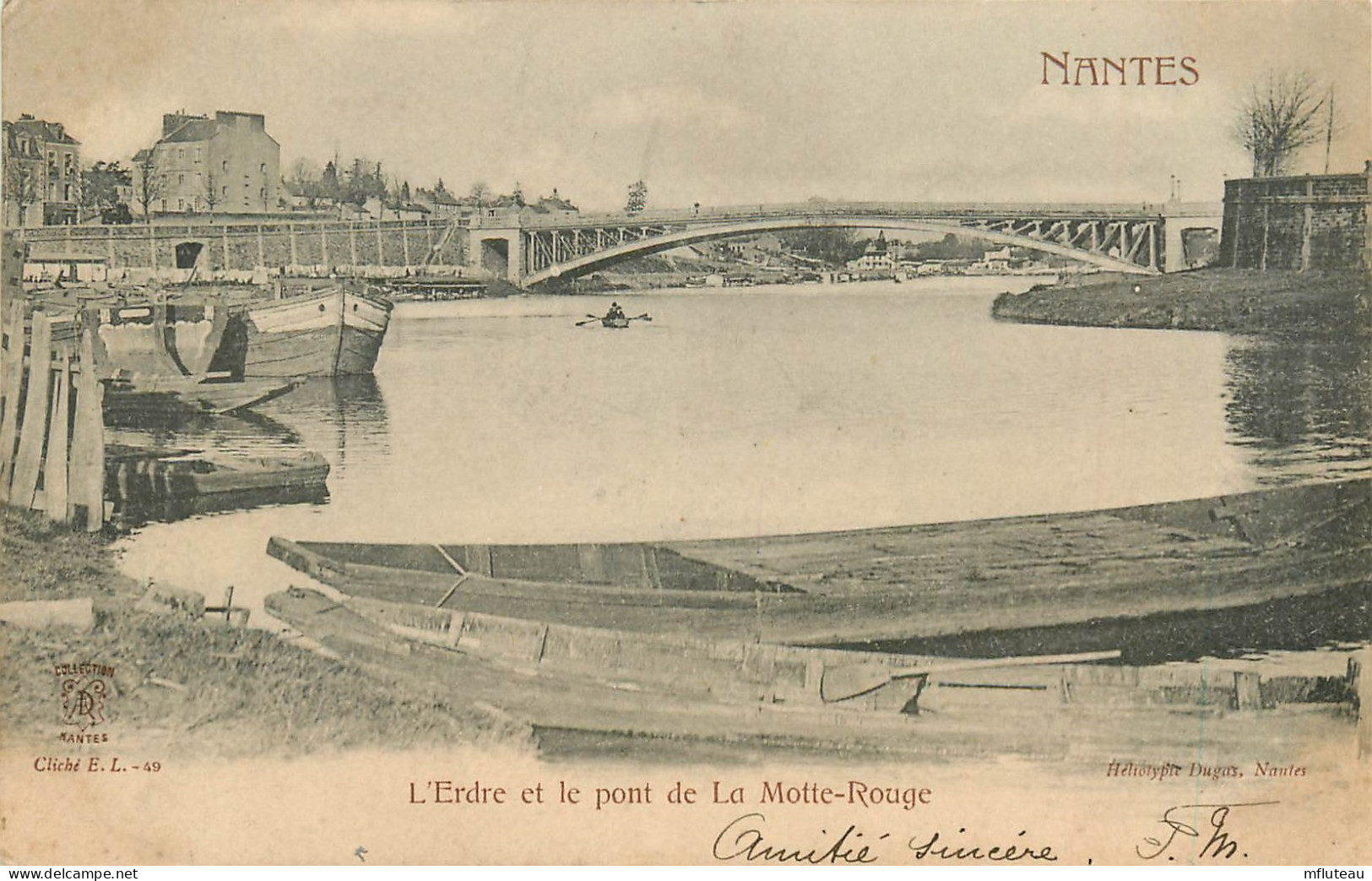 44* NANTES   Pont De La Motte Rouge  RL11.0124 - Nantes