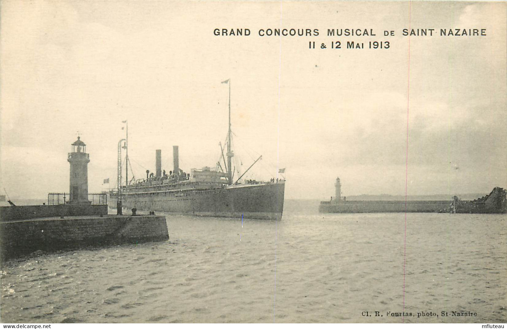 44* ST NAZAIRE   Grand Concours Musical Mai 1913  RL11.0101 - Saint Nazaire