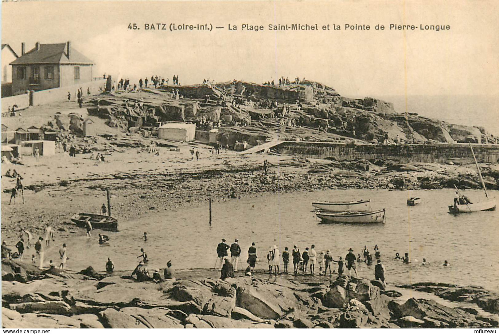 44* BATZ     La Plage  St Michel    RL11.0054 - Batz-sur-Mer (Bourg De B.)