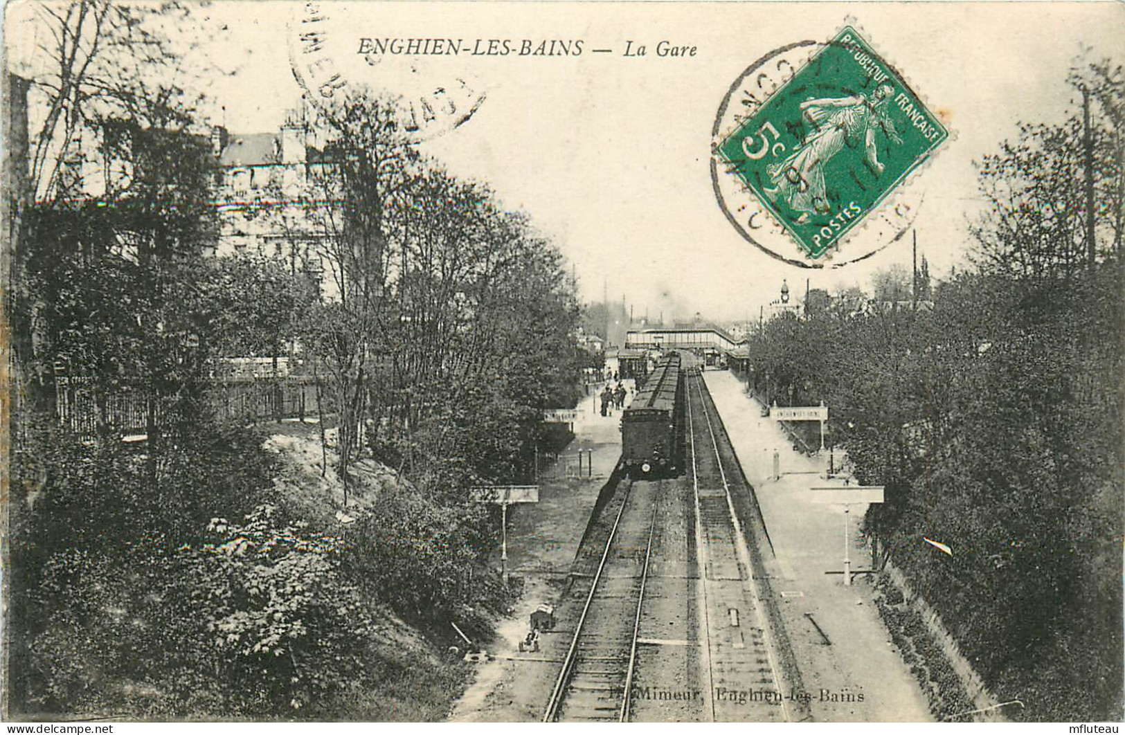 95* ENGHIEN LES BAINS  La Gare         RL10.1421 - Enghien Les Bains