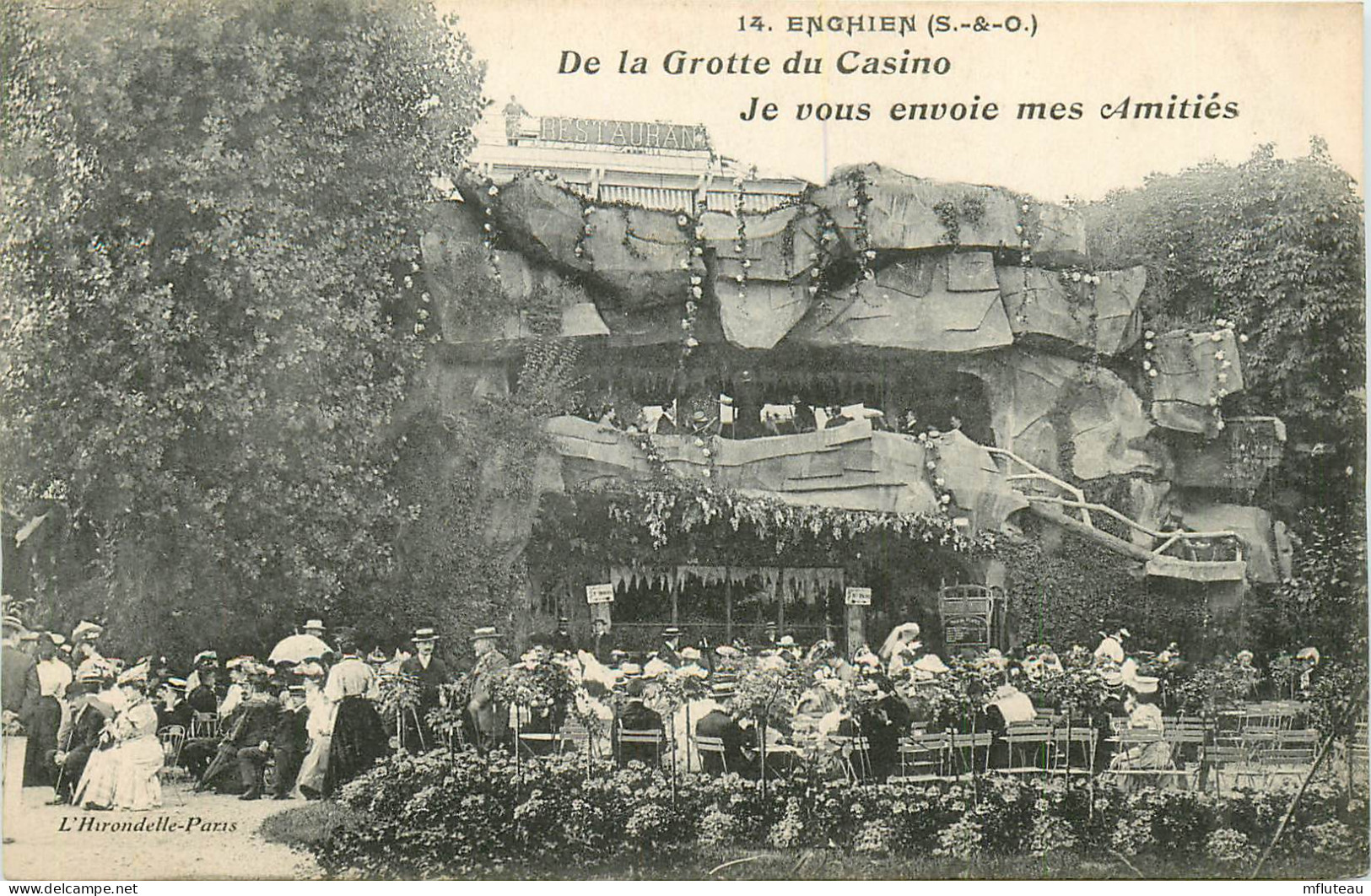95* ENGHIEN  Grotte Du Casino     RL10.1403 - Enghien Les Bains