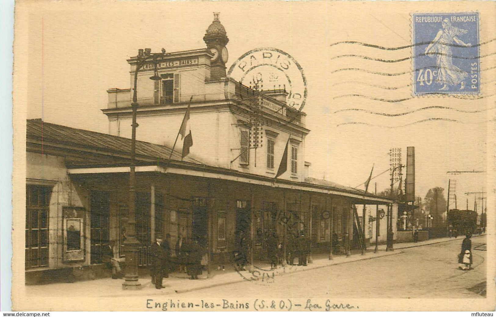 95* ENGHIEN LES BAINS La Gare     RL10.1374 - Enghien Les Bains