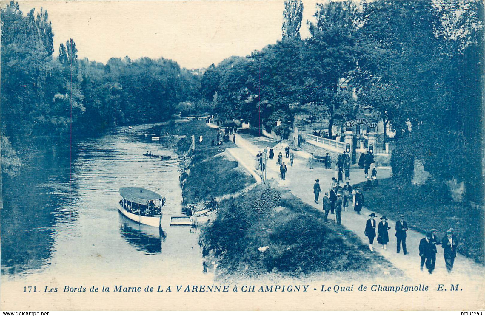 94* LA VARENNE CHAMPIGNY Quai De Champignolle       RL10.1256 - Other & Unclassified