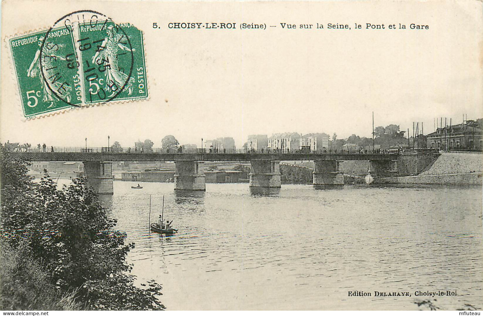 94* CHOISY LE ROI  La Seine  Pont         RL10.1246 - Choisy Le Roi