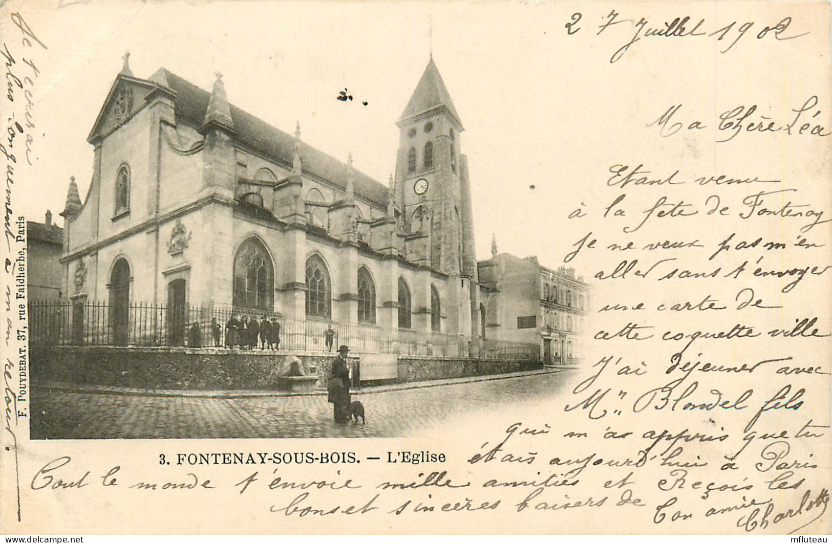 94* FONTENAY S/BOIS  Eglise      RL10.1229 - Fontenay Sous Bois