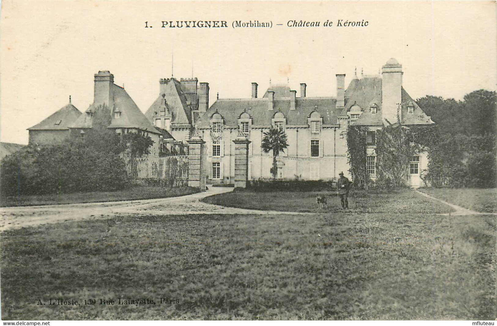 56* PLUVIGNER Chateau De Keronic      RL11.0851 - Pluvigner