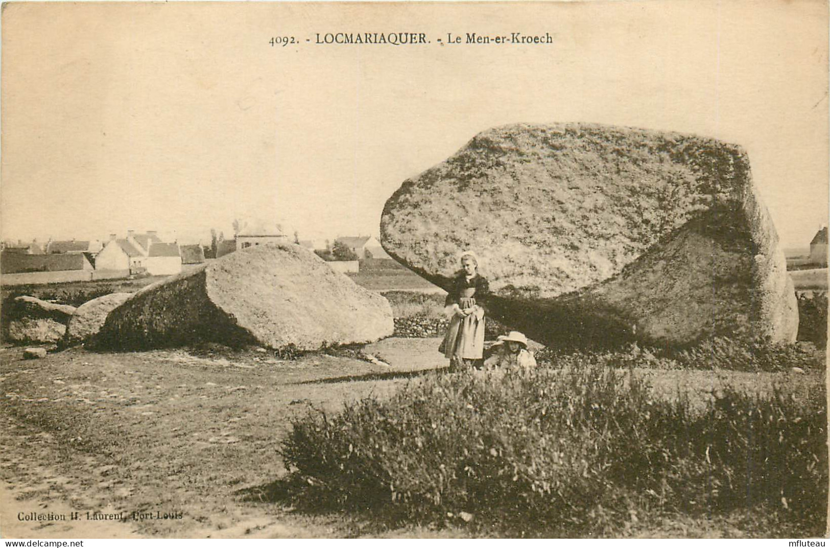 56* LOCMARIAQUER Le Men Er Kroech      RL11.0843 - Locmariaquer