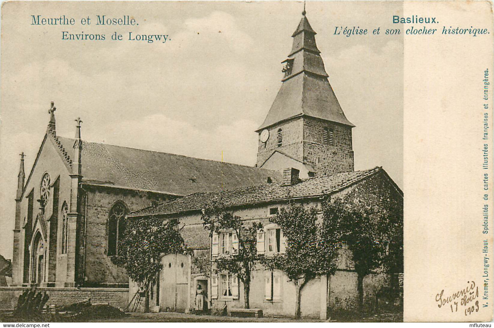 54* BASLIEUX  Eglise     RL11.0714 - Other & Unclassified